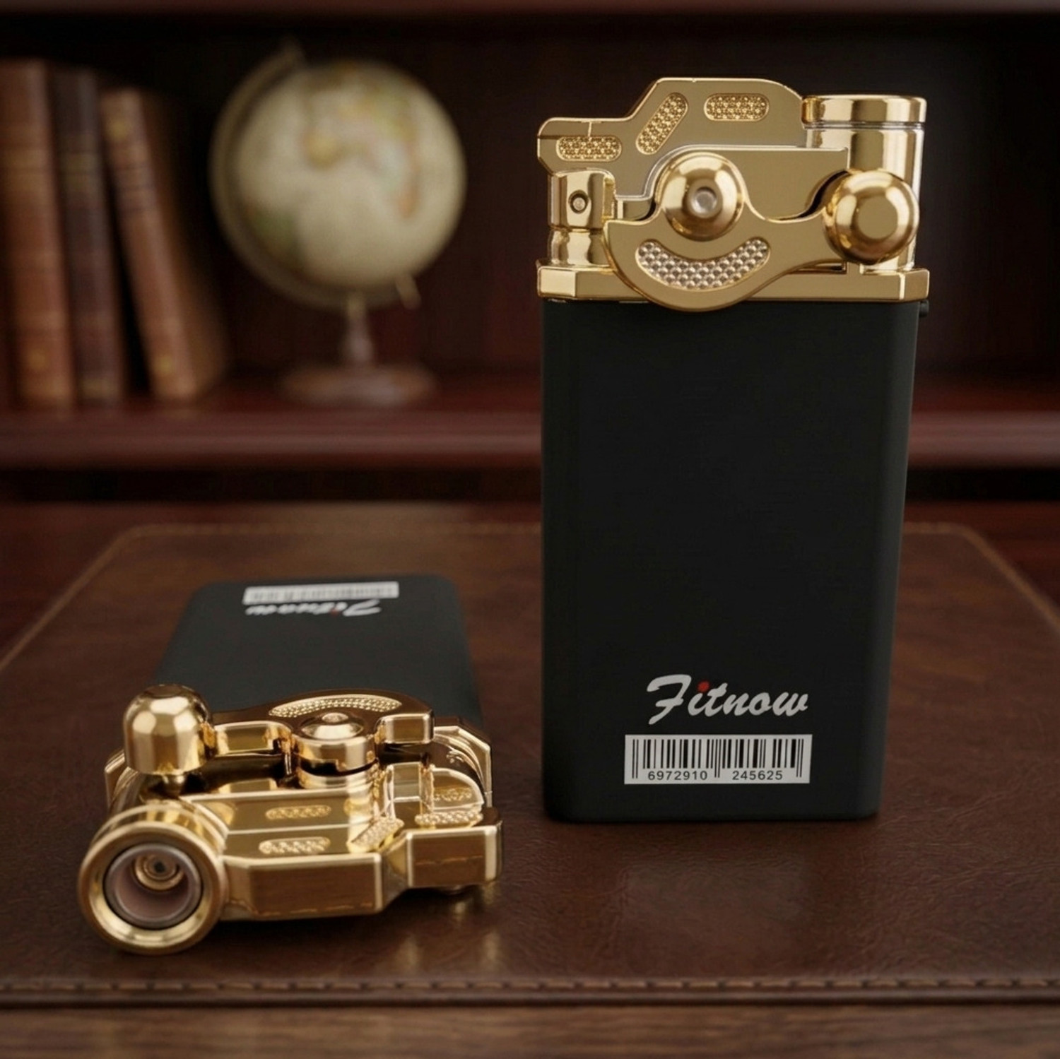 Image of AAKTRADERS Cigrette lighter 01 CIGARETTE LIGHTER Pocket Lighter (mate black)