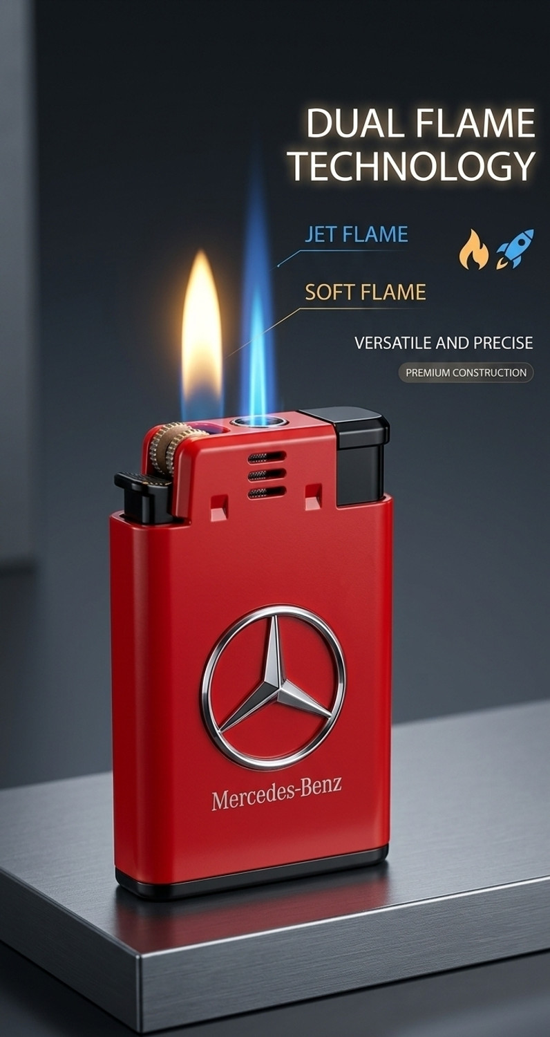Image of AAKTRADERS Cigrette lighter 01 CIGARETTE LIGHTER Pocket Lighter (mate black)