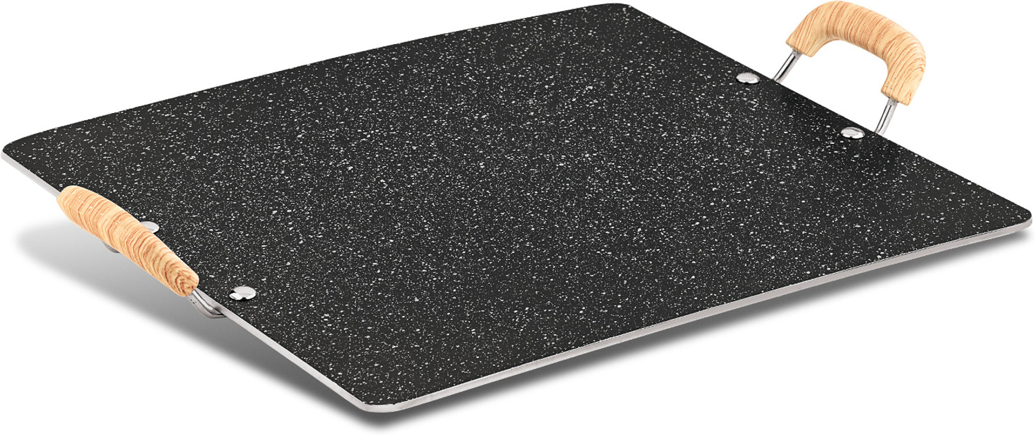 Image of BERGNER Ultimate ILag Marble Non-Stick Induction Base Fry Pan 20 cm diameter 1.2 L capacity (Aluminium, Non-stick, Induction Bottom)