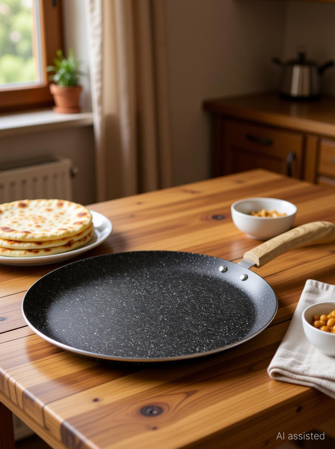 Image of BERGNER Ultimate ILag Marble Non-Stick Induction Base Fry Pan 20 cm diameter 1.2 L capacity (Aluminium, Non-stick, Induction Bottom)