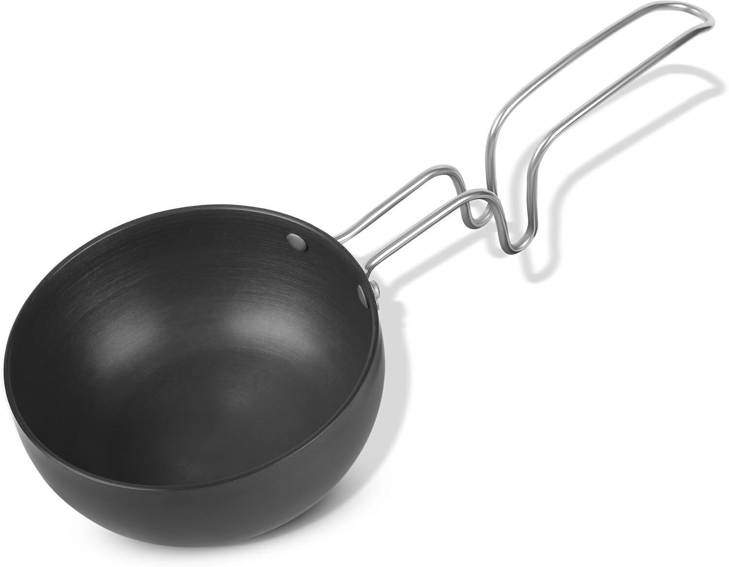 Image of CaROTE Granite Non Stick Flat Dosa Tawa, 20cm Induction Roti Tawa, Black, Tawa 20 cm diameter (Stoneware, Non-stick, Induction Bottom)