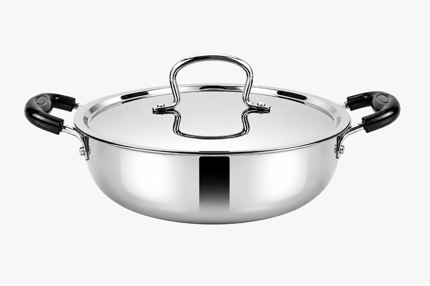 Image of Sigri-wala FlexForged Technology Kadhai 20 cm diameter 1.8 L capacity (Aluminium, Non-stick, Induction Bottom)