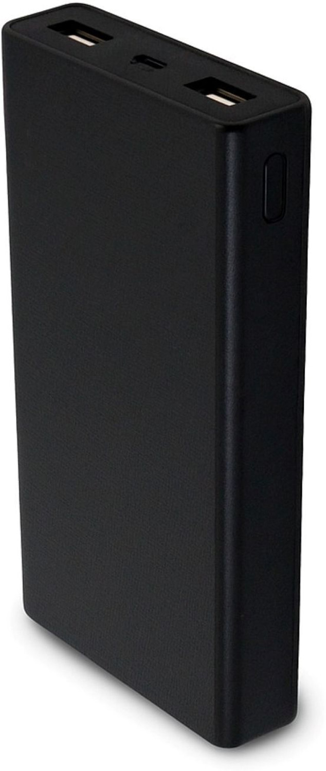 Image of AMYTEL 20000 mAh 18 W Compact Pocket Size Power Bank (Black, Lithium-ion, Power Delivery 2.0, Quick Charge 2.0, Power Delivery 3.0, Quick Charge 3.0 for Mobile, Tablet, Earbuds, Smartwatch, Speaker, Trimmer)
