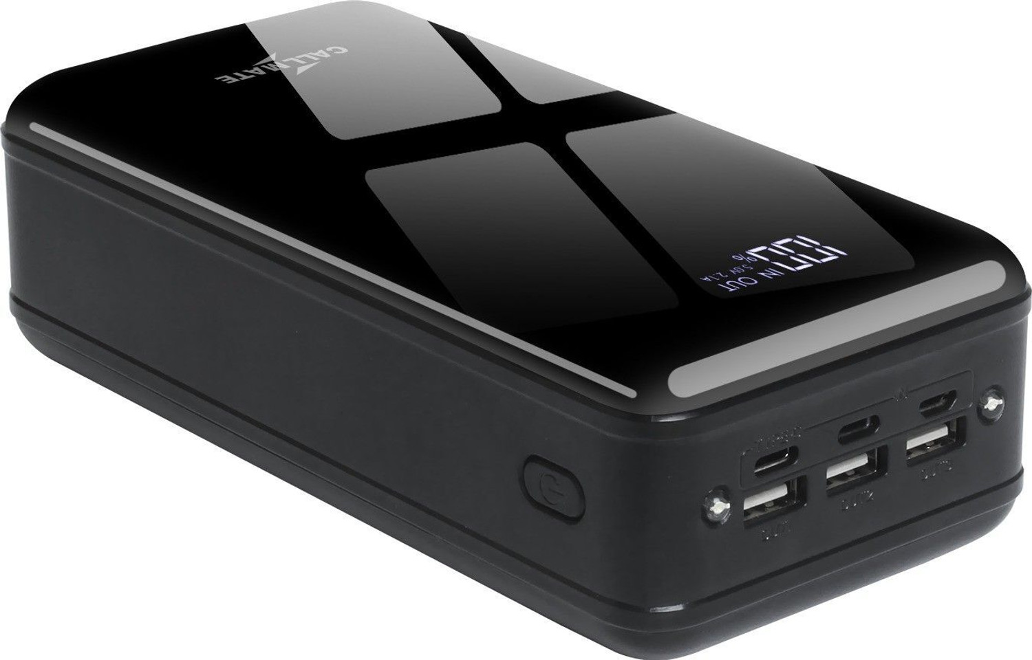 Callmate 65000 mAh Power Bank (15 W, Fast Charging)  (Black, Lithium