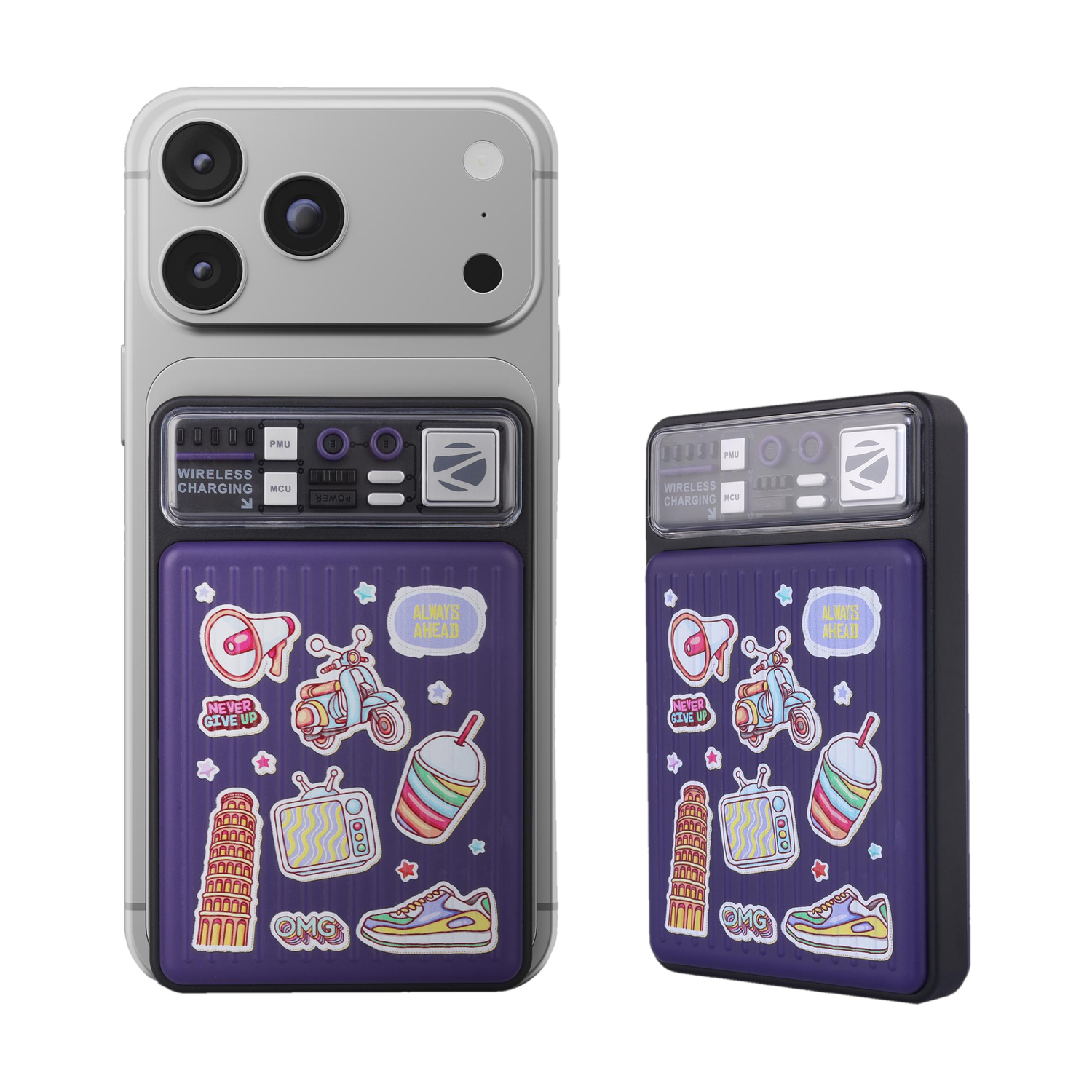 ZEBRONICS 10000 mAh 22.5 W Wired & Wireless Compact Power Bank
