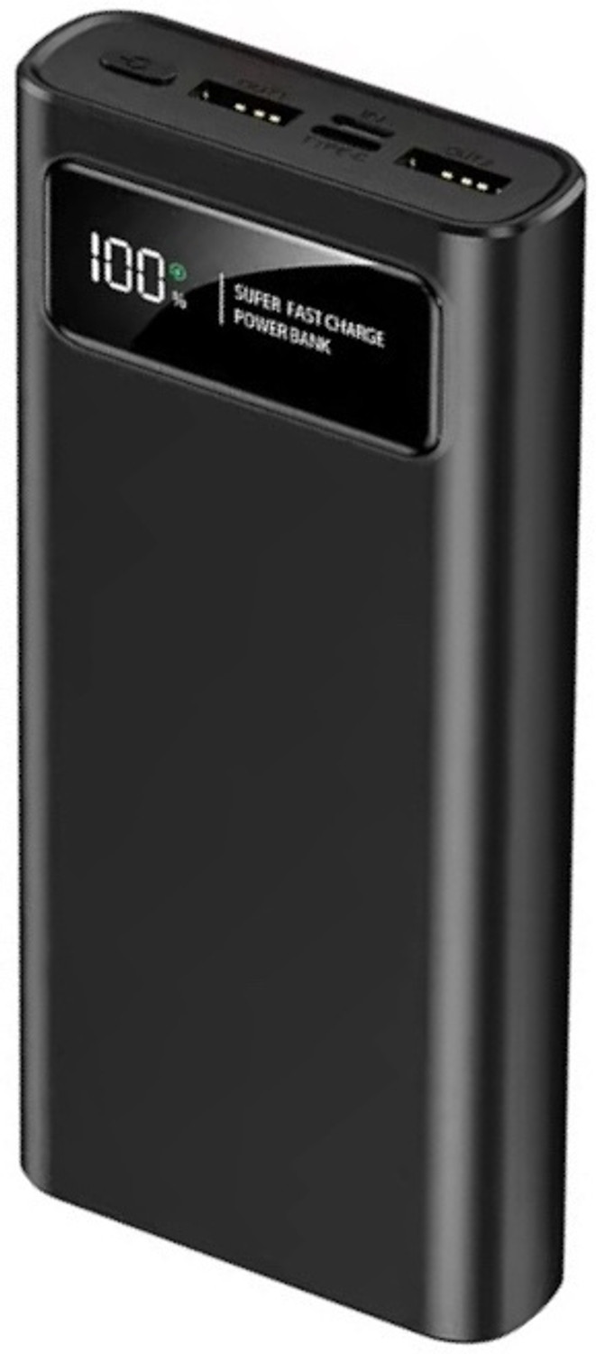 Image of MI8BE 20000 mAh 22.5 W Compact Pocket Size Power Bank (White, Lithium Polymer, Quick Charge 4.0, Power Delivery 3.0, Fast Charging for Mobile, Earbuds, Smartwatch, Smartband, Speaker)