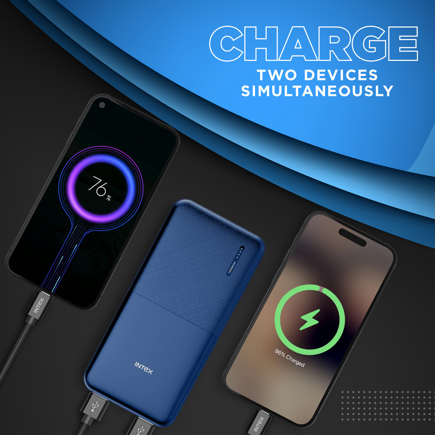 Image of Intex 10000 mAh 12 W Power Bank