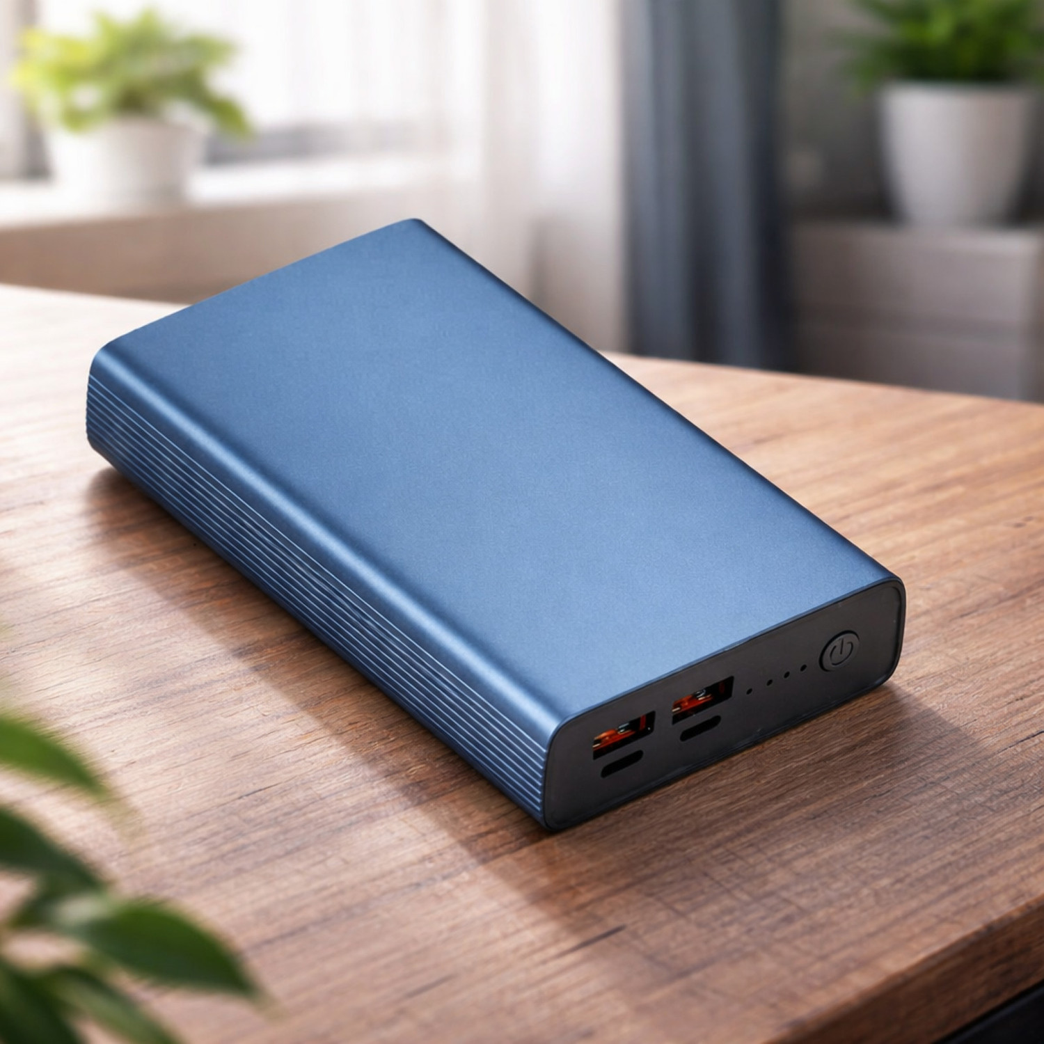 Image of AMYTEL 50000 mAh 65 W Compact Power Bank (Blue, Lithium-ion, Fast Charging for Mobile, Smartwatch, Speaker, Tablet, Trimmer)