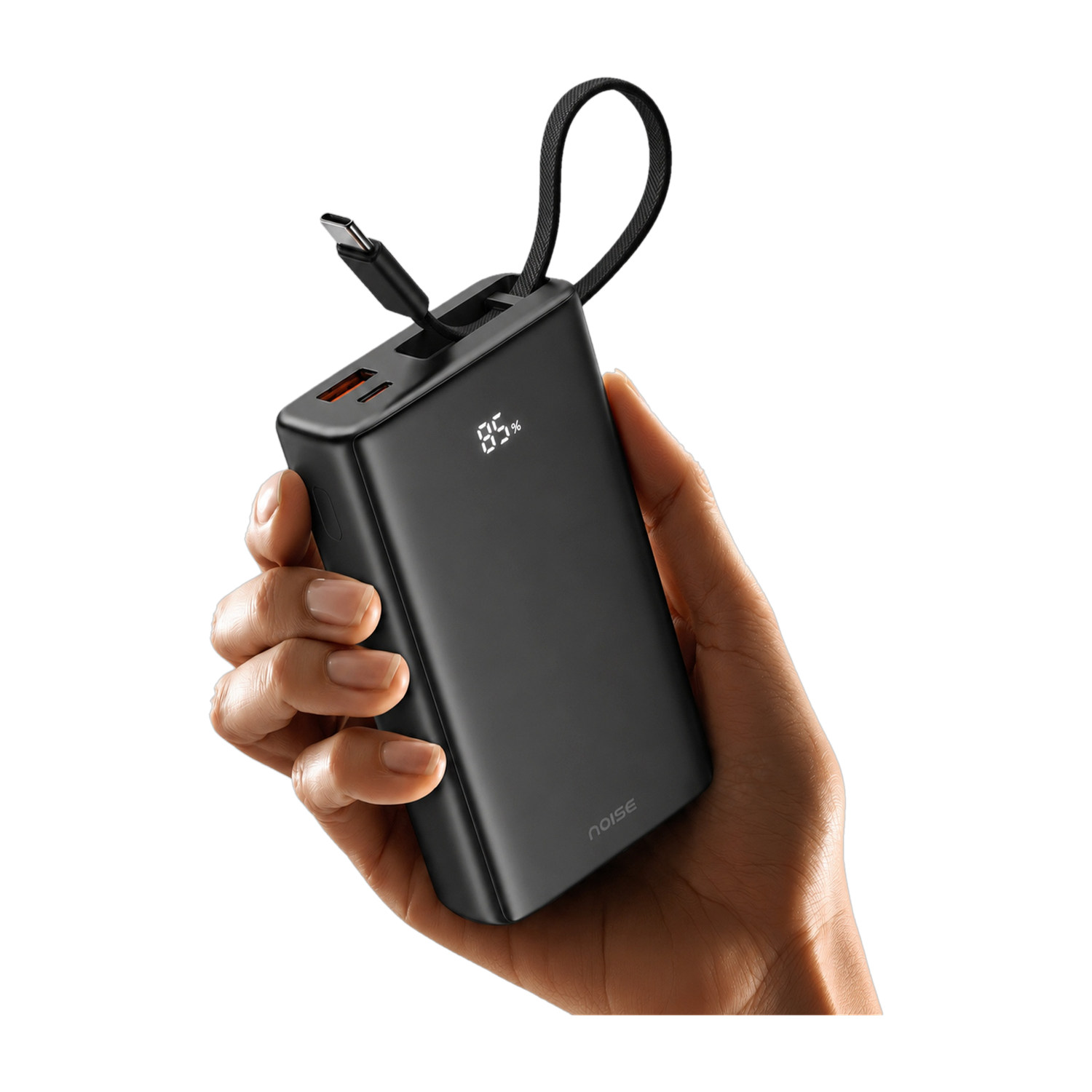 20000 mAh 45 W Compact Pocket Size Power Bank (Onyx, Lithium Polymer, Fast Charging for Mobile, Earbuds, Smartwatch, Smartband, Speaker, Tablet, Lapto...