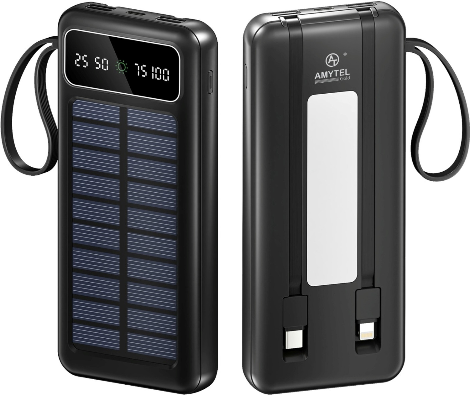 Image of AMYTEL 50000 mAh 65 W Compact Power Bank (Blue, Lithium-ion, Fast Charging for Mobile, Smartwatch, Speaker, Tablet, Trimmer)