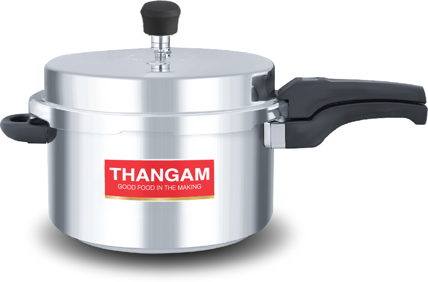 Image of Lakshmi Pressure cooker Tall, Induction Cooker, Outer Lid Pressure Cooker 1 L Induction Bottom Pressure Cooker (Aluminium)