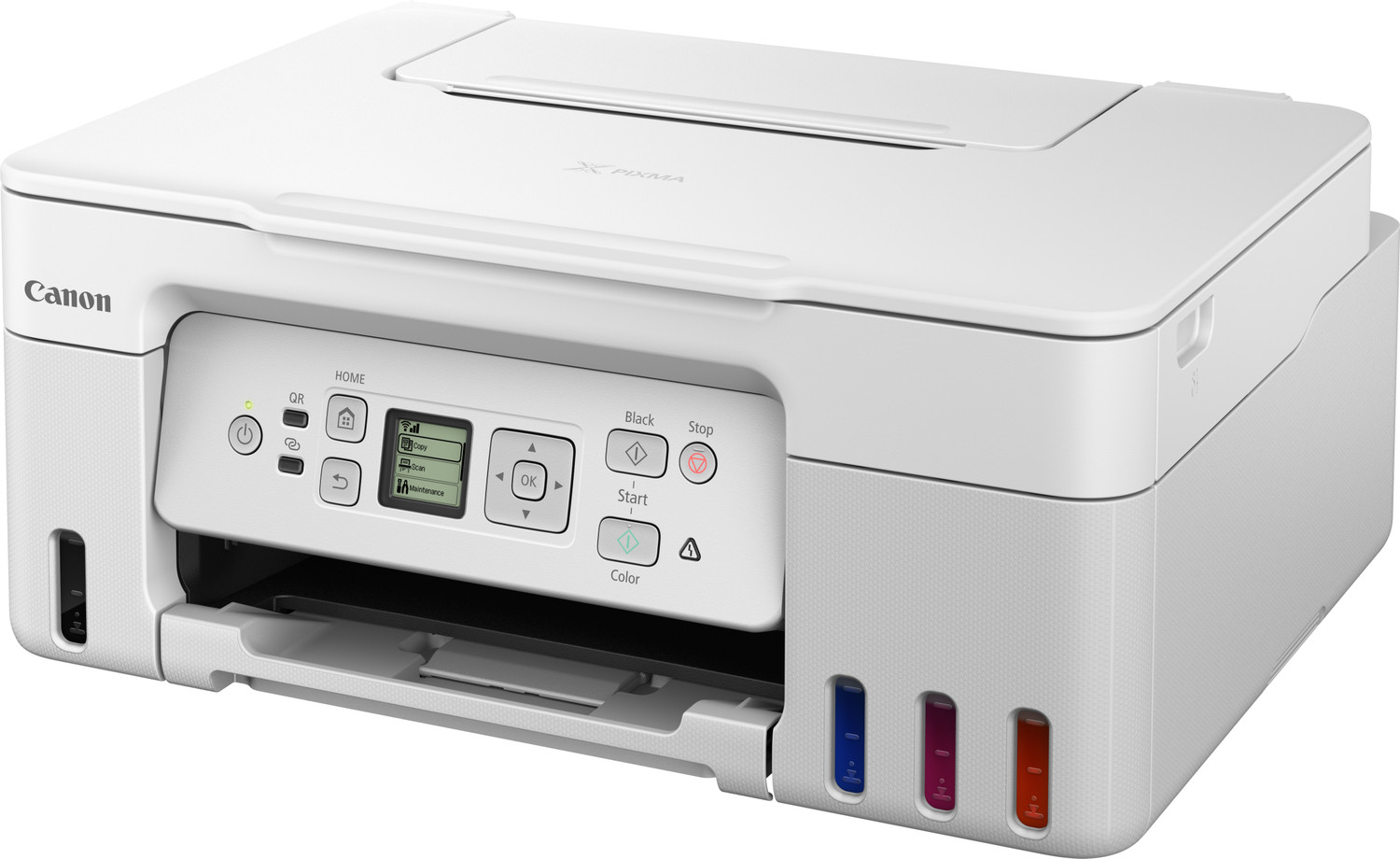 Image of Canon PIXMA INK EFFICIENT G3770 Multi-function WiFi Color Ink Tank Printer for Print /Copy /Scan with 6000 black and 7700 color prints
