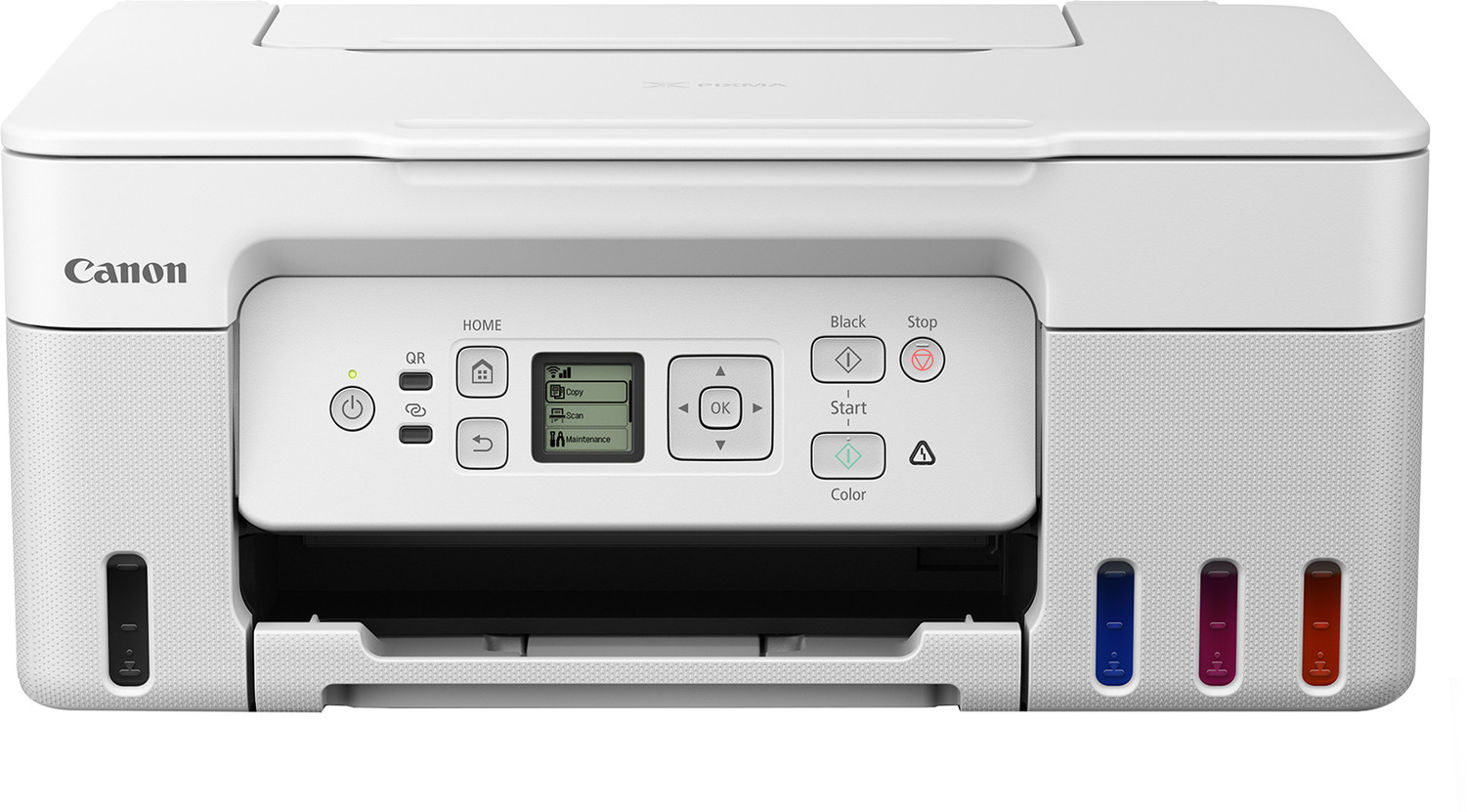 Image of Canon PIXMA INK EFFICIENT G3770 Multi-function WiFi Color Ink Tank Printer for Print /Copy /Scan with 6000 black and 7700 color prints
