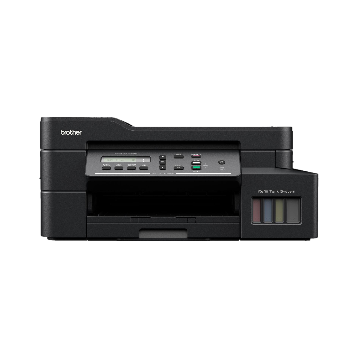 Brother DCP-T820DW Multi-function WiFi Color Printer  (Black, Ink Tank)