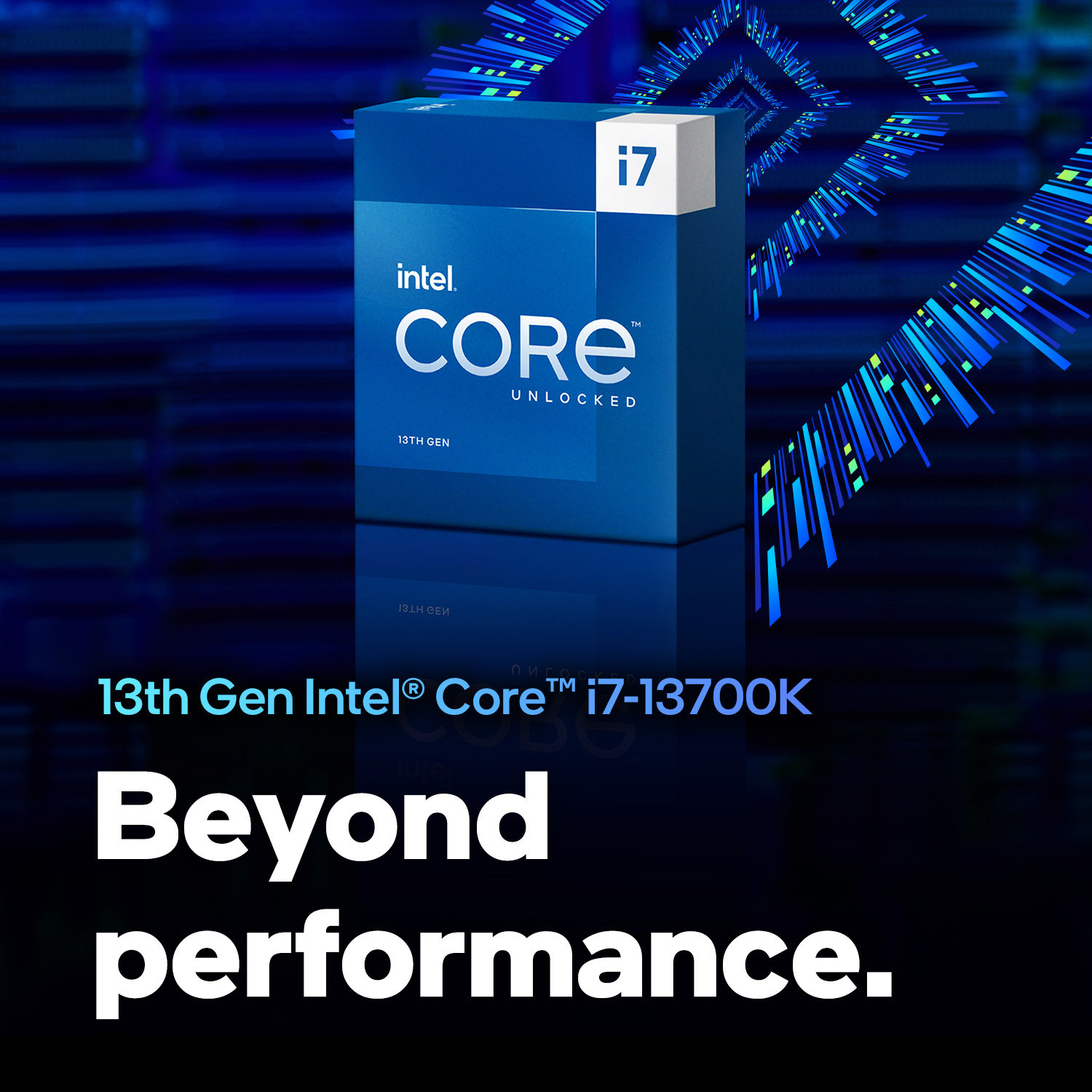Image of Intel i7-13700K 2.5 GHz LGA1700 Socket 8 Cores Desktop Processor