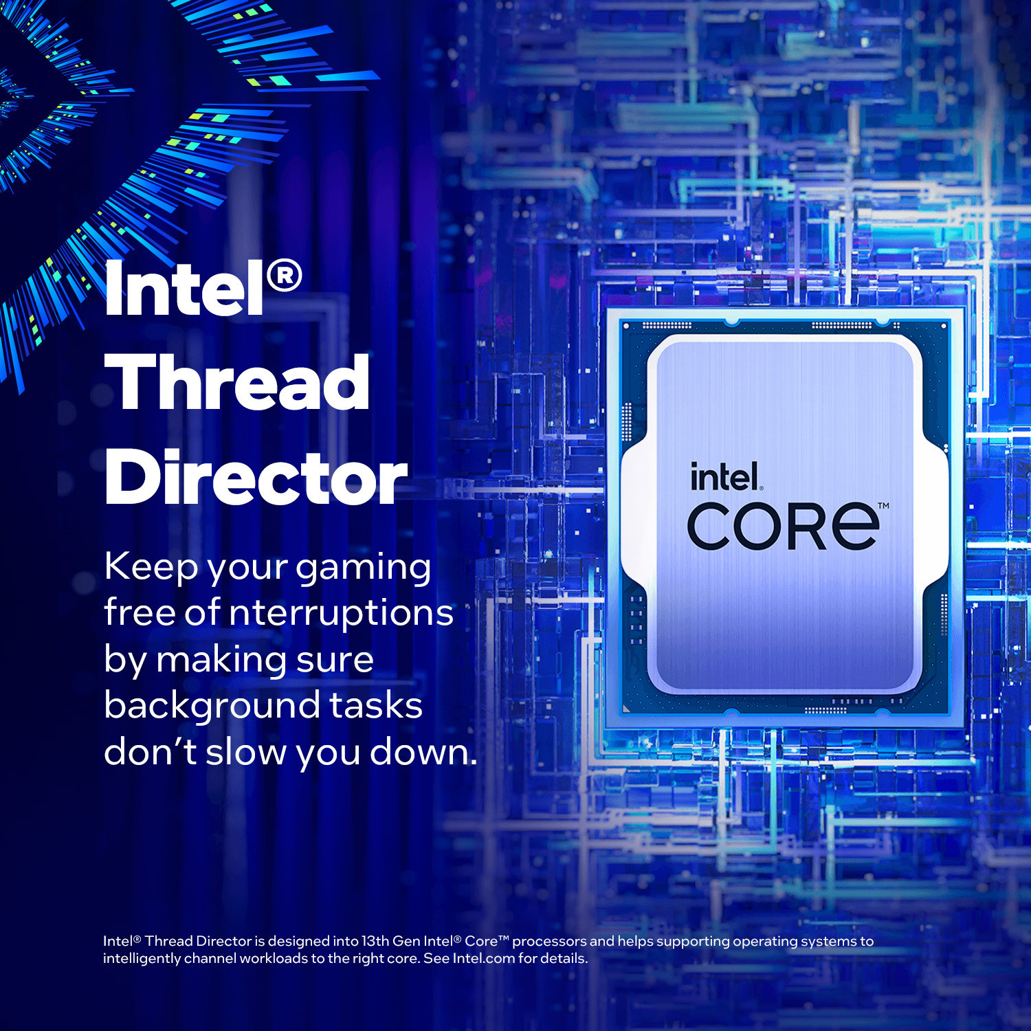 Image of Intel i7-13700K 2.5 GHz LGA1700 Socket 8 Cores Desktop Processor