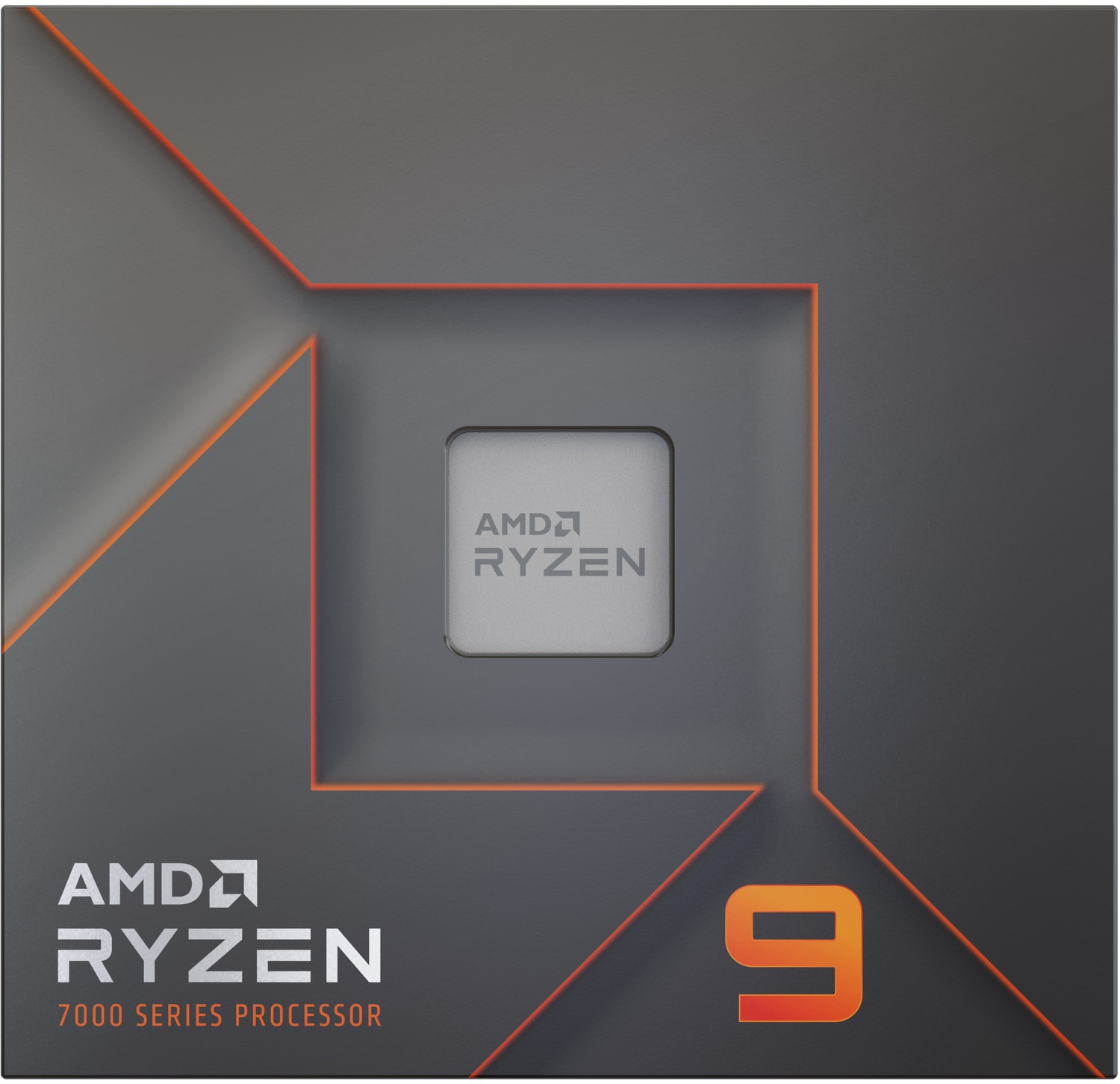 Image of AMD Ryzen 7 9700x 3.8 GHz AM5 Socket 8 Cores Desktop, Server, Workstation Processor (Grey)