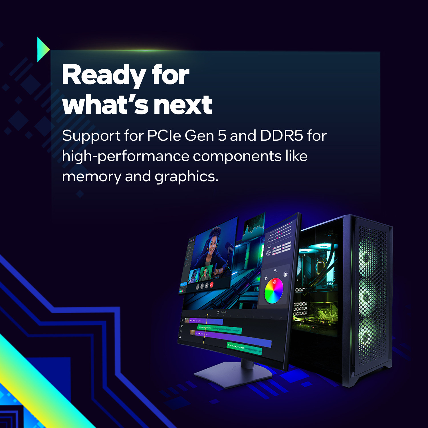 Image of Intel i5-12400F 4.4 GHz Upto 4.4 GHz LGA1700 Socket 6 Cores 12 Threads Desktop Processor