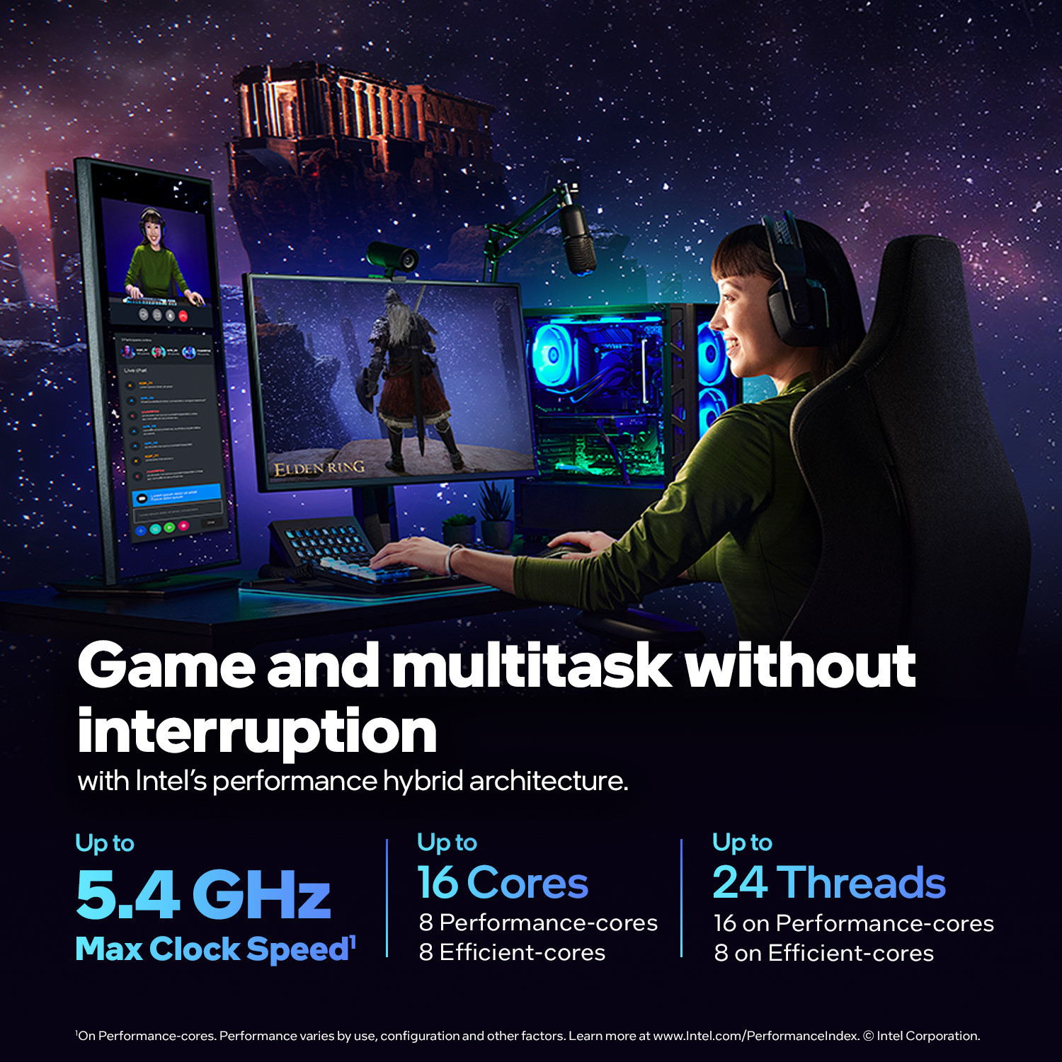 Image of Intel i7-13700K 2.5 GHz LGA1700 Socket 8 Cores Desktop Processor