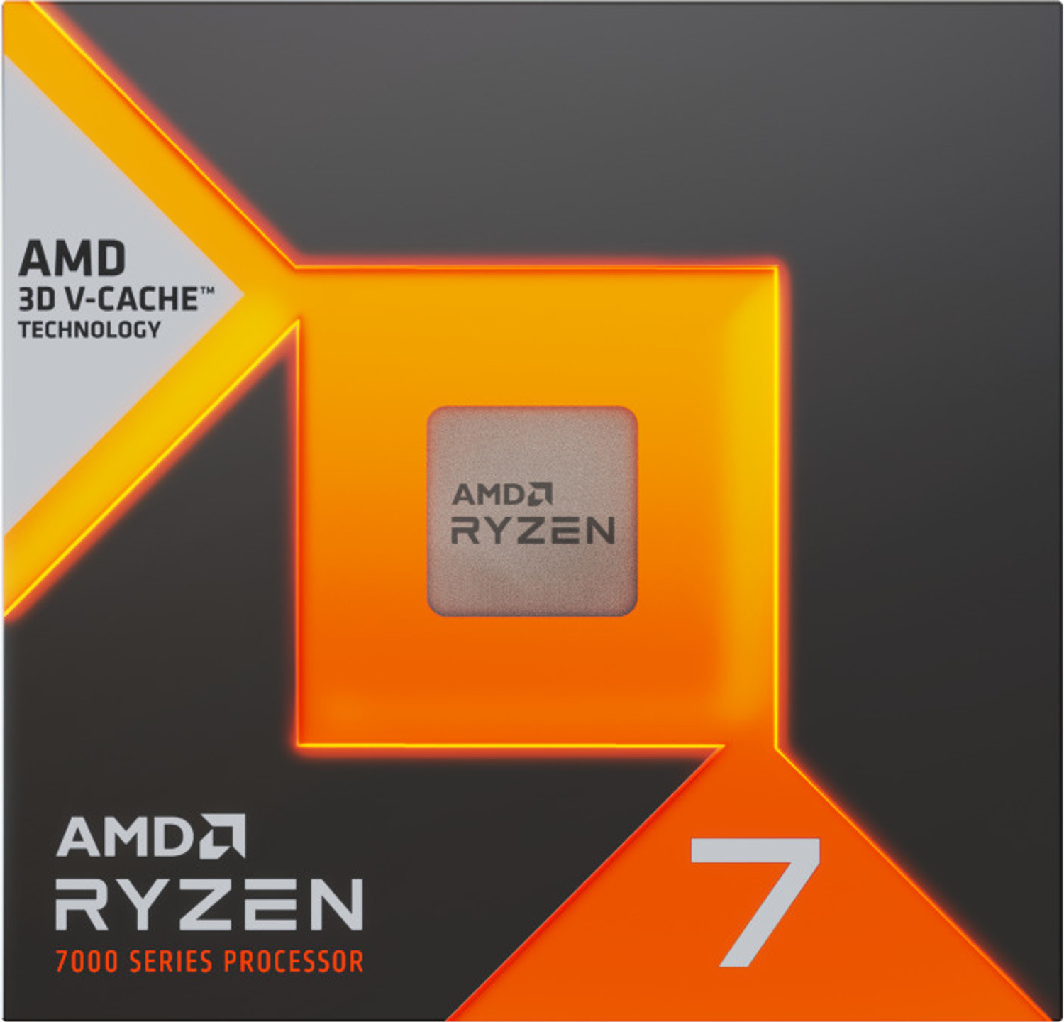 Image of AMD Ryzen 7 9700x 3.8 GHz AM5 Socket 8 Cores Desktop, Server, Workstation Processor (Grey)