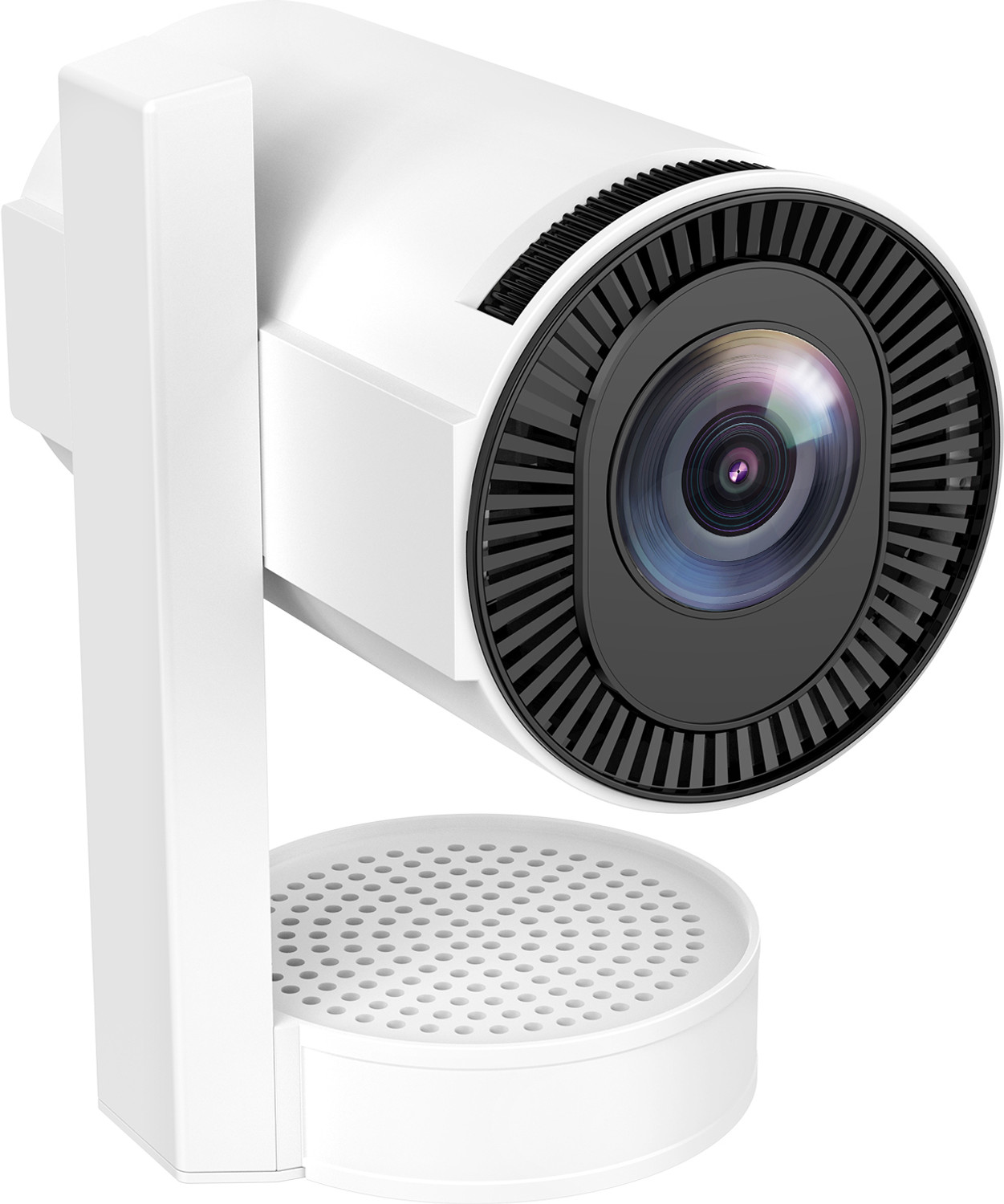Image of Zync T5 Wi-Fi 4K Smart Mini Home Cinema Portable Mira cast 3D Full HD YouTube (4700 lm / 1 Speaker / Wireless / Remote Controller) Portable Projector (White)