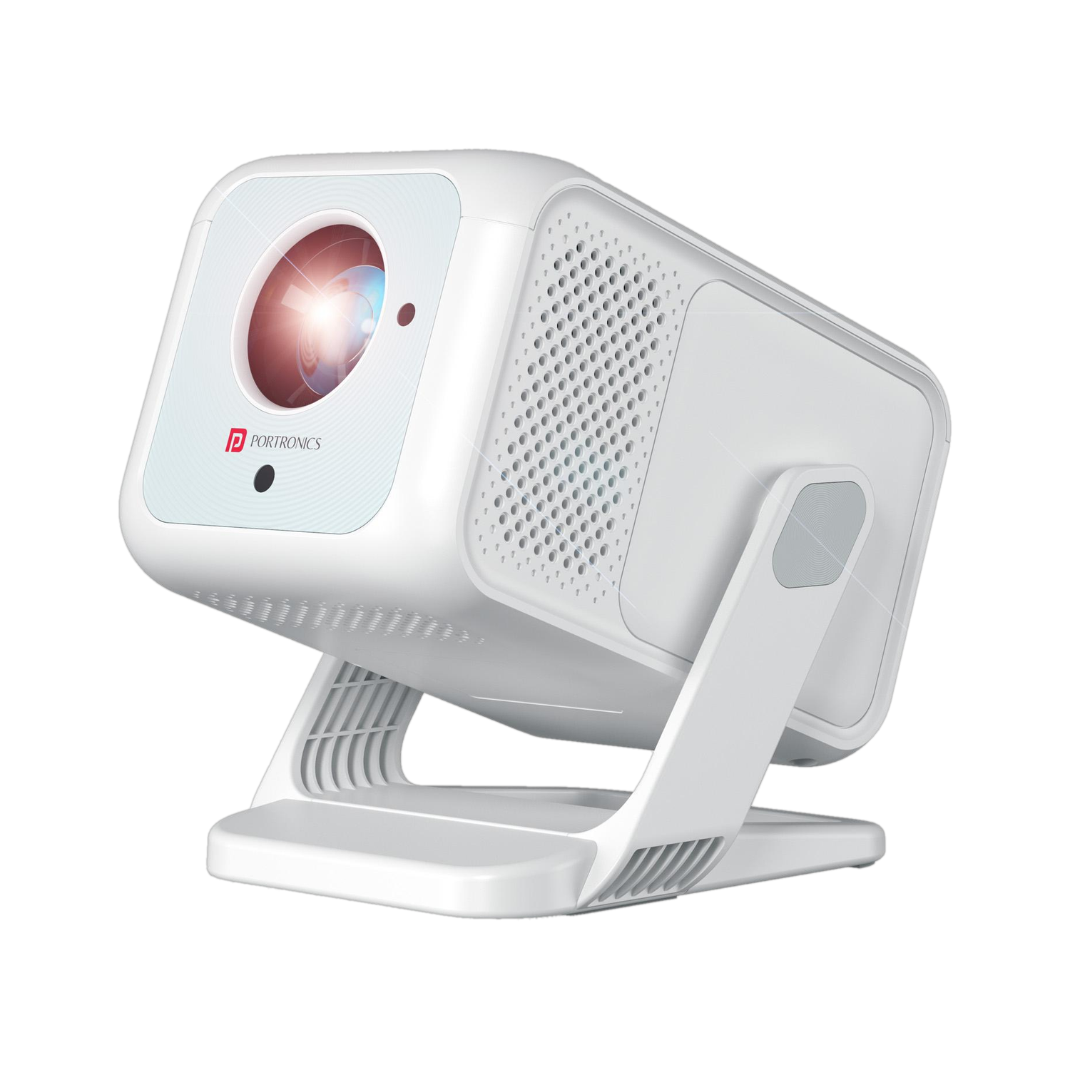 Image of MEHEKA MINI PORTABLE PROJECTOR (150 lm / 1 Speaker / Wireless / Remote Controller) Portable Projector (White)