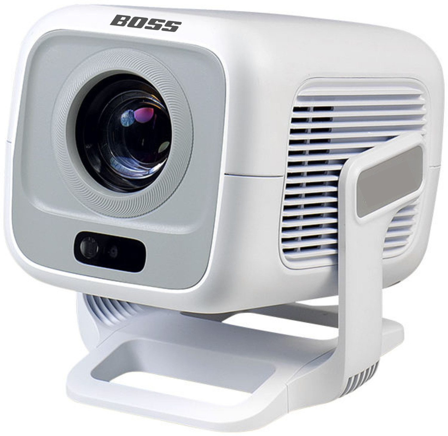 Image of Divine creation HY320 Mini 4K Support Smart Android 13 Projector with WiFi 6 HD Home Theater B50 (5000 lm / Wireless / Remote Controller) Portable Projector (Black)