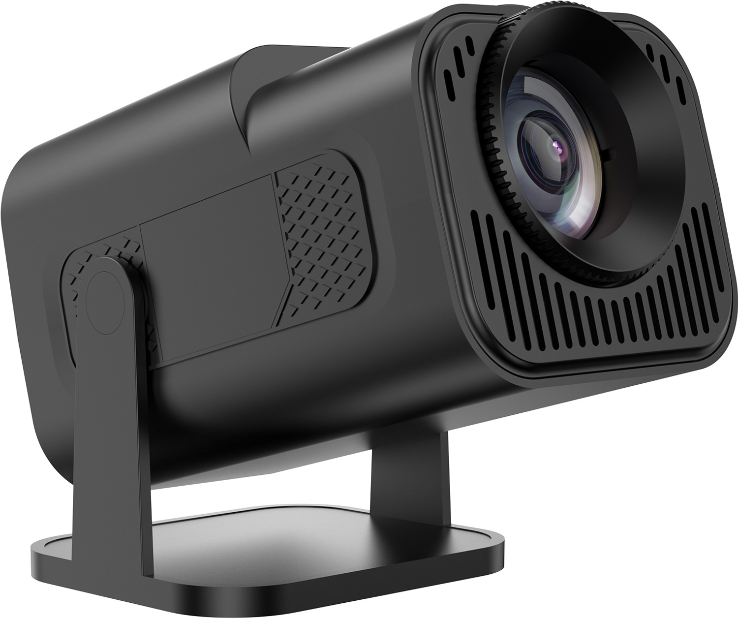 Image of Zync T5 Wi-Fi 4K Smart Mini Home Cinema Portable Mira cast 3D Full HD YouTube (4700 lm / 1 Speaker / Wireless / Remote Controller) Portable Projector (White)