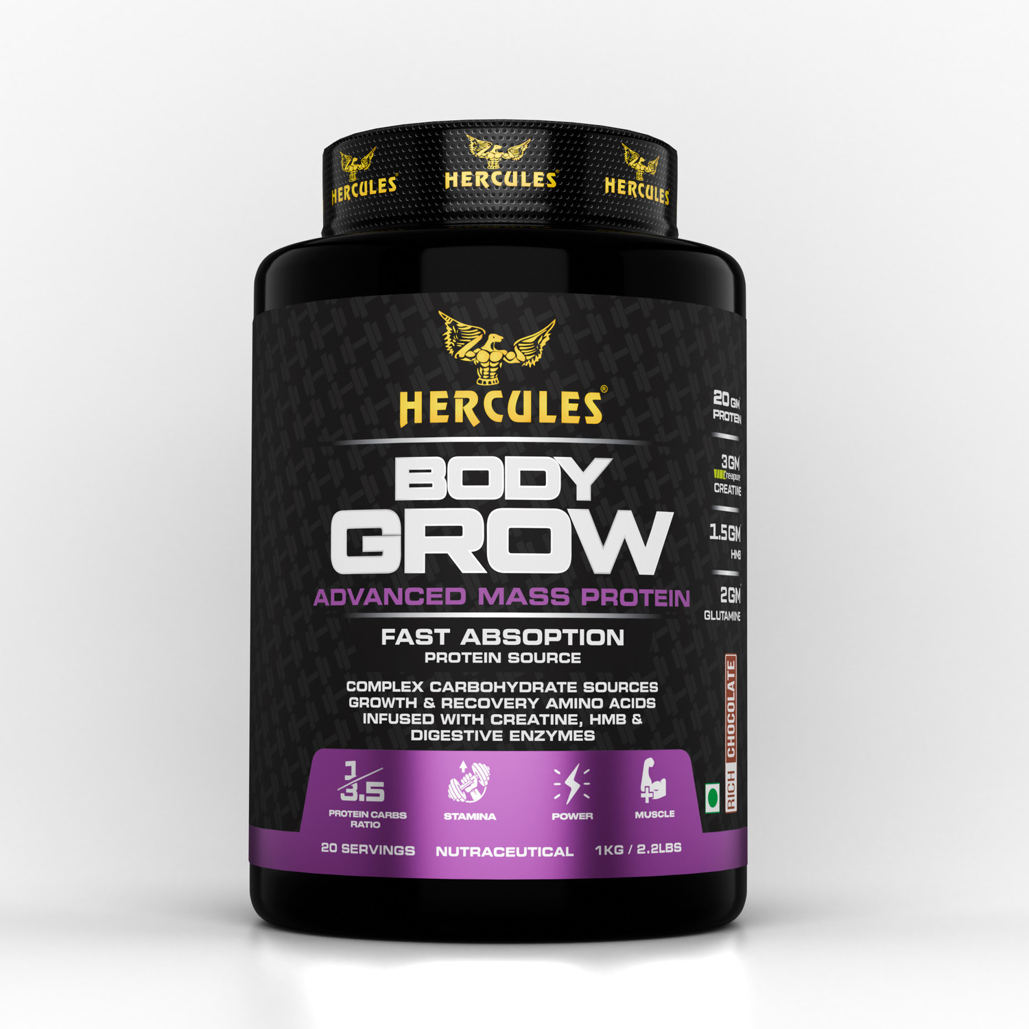 Image of MUSCLEBLAZE Mass Gainer XXL Weight Gainers /Mass Gainers (1 kg, Vanilla)