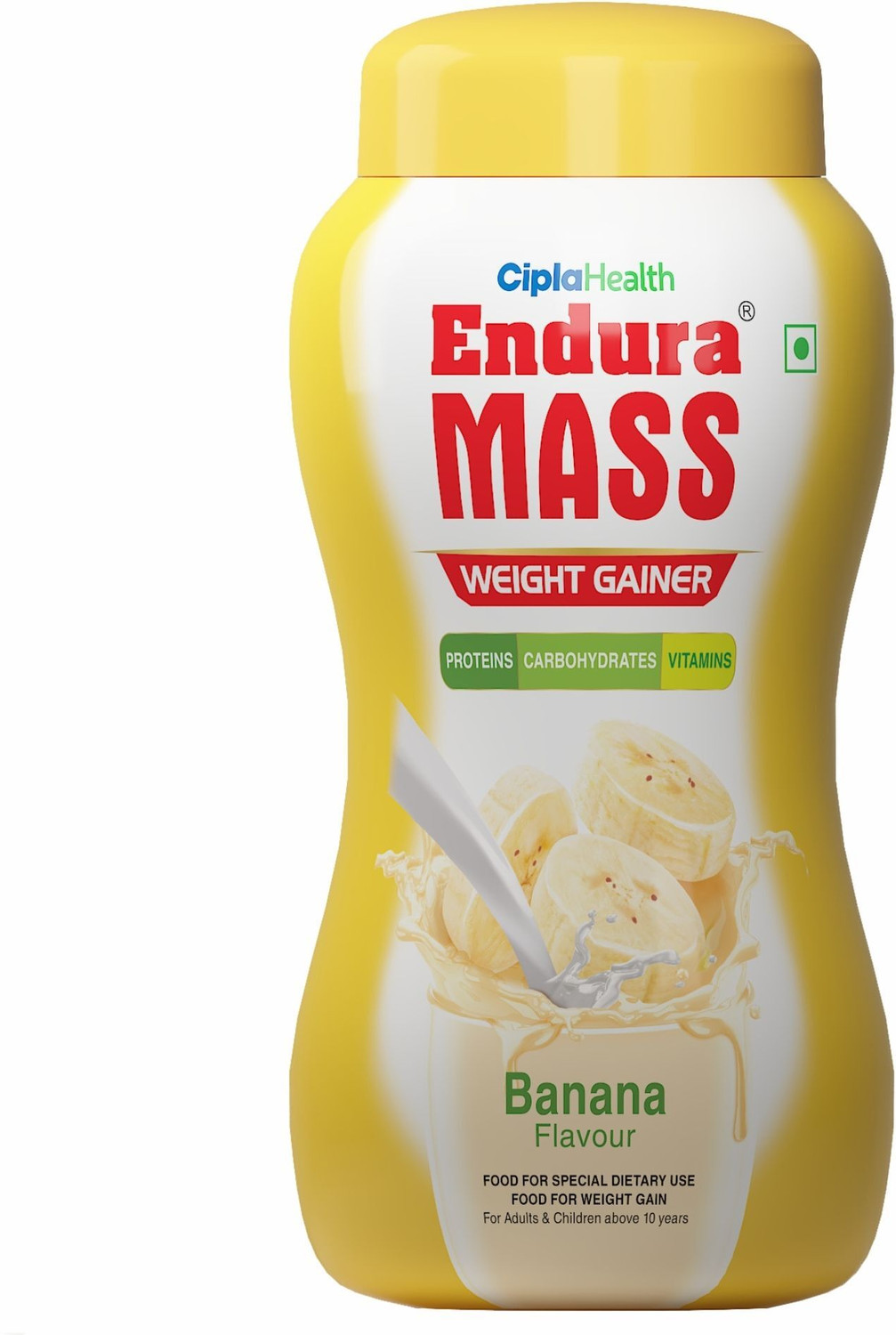 Endura Mass Weight Gainers/Mass Gainers  (1 kg, Banana)