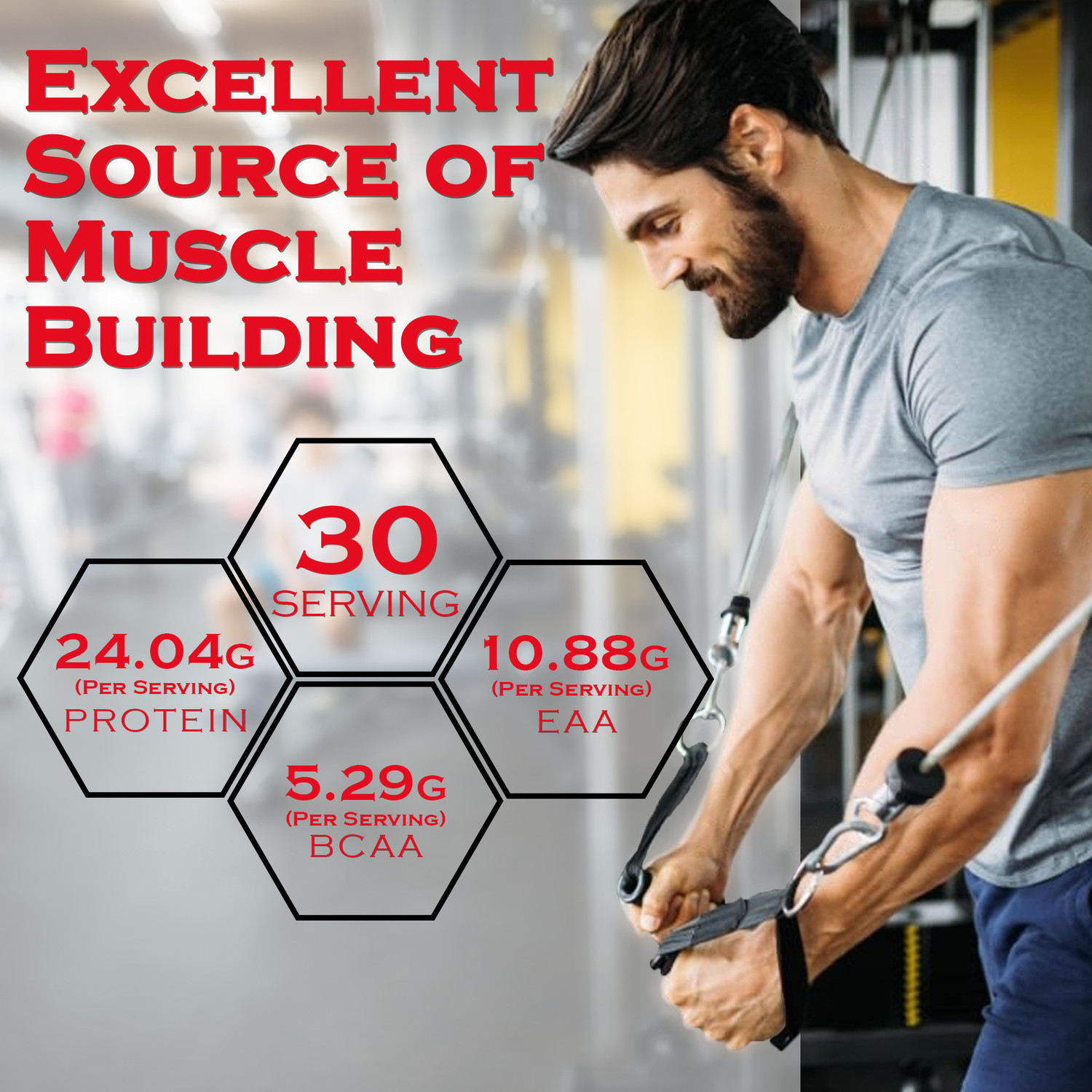 Image of Nakpro TITANIUM Tri Blend Whey Protein Hydro, Isolate & Concentrate - 2kg (1kg*2) Mango Whey Protein