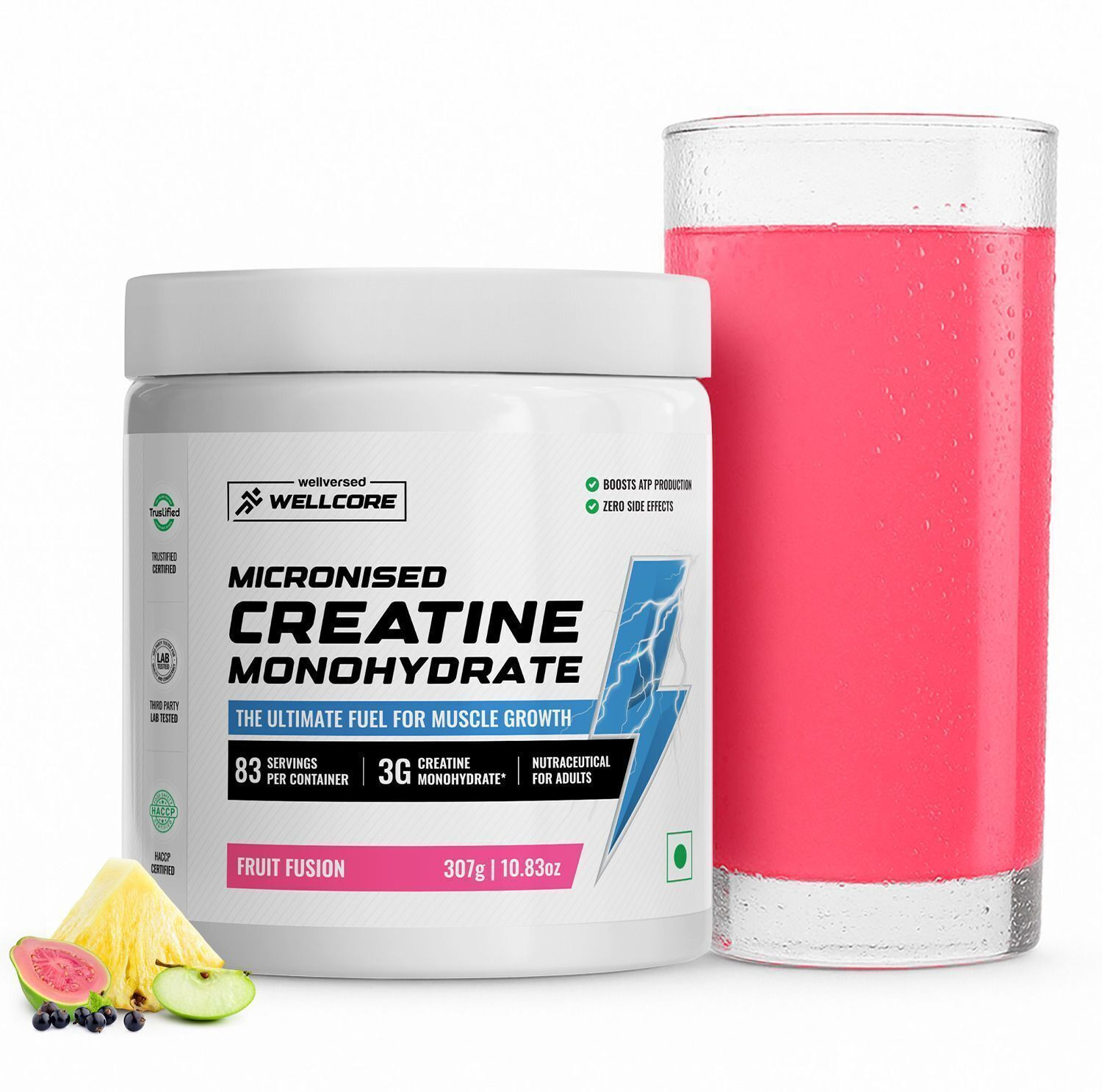 Wellcore Micronised Creatine – Lab Tested, Enhanced Absorption