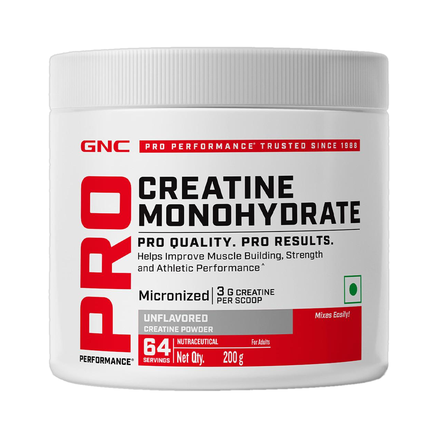 GNC Pro Performance Creatine Monohydrate (200gms) Creatine
