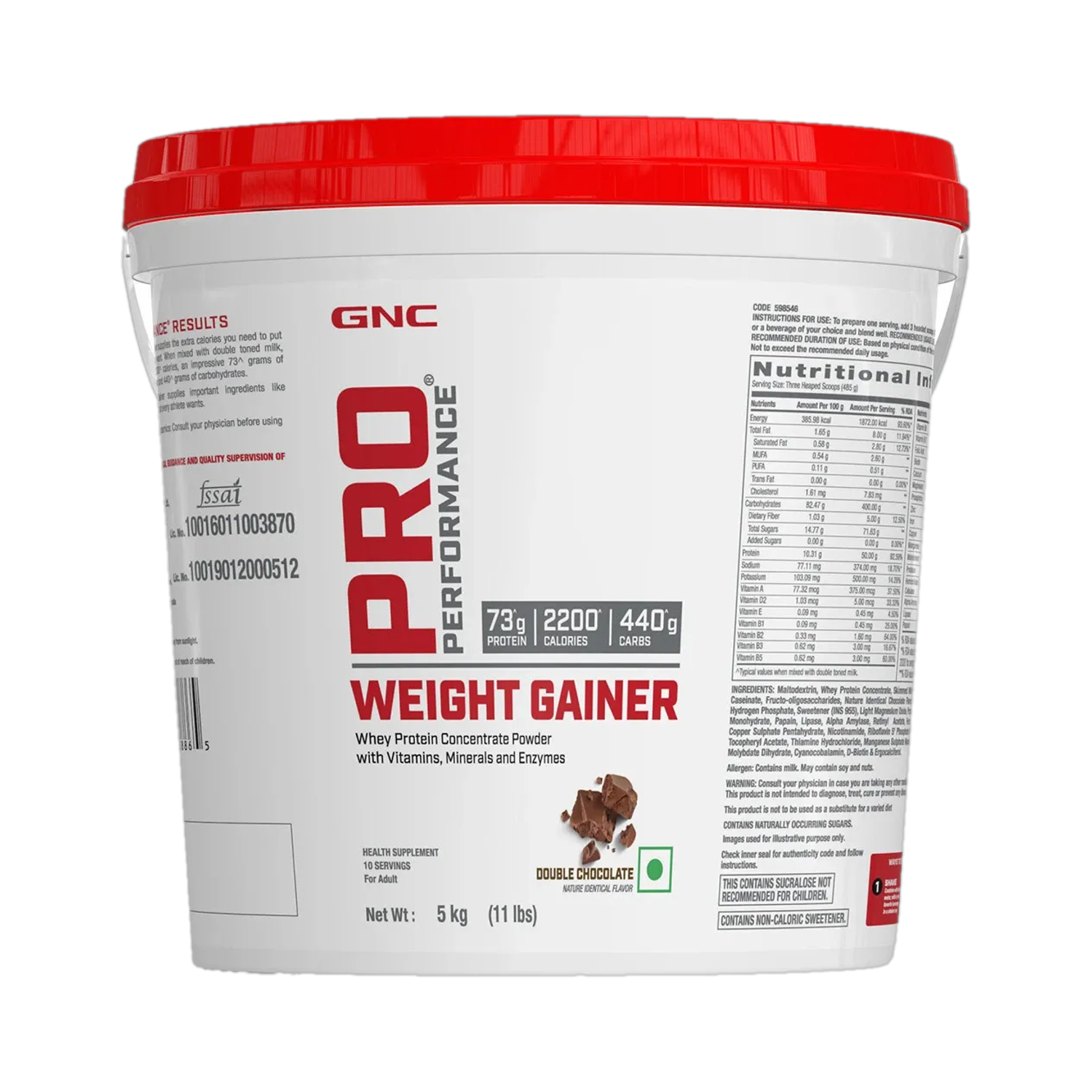GNC Pro Performance Weight Gainer Weight Gainers/Mass Gainers