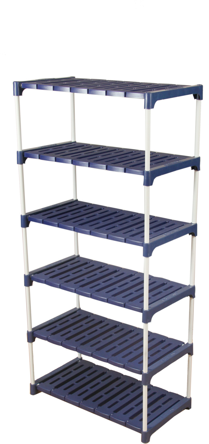 Image of Smartslide Containers Kitchen Rack 4-Shelf Microwave Oven Stand /Adjustable Height Shelving Kitchen Storage Rack /Multi Utility Folding Storage Shelf Organizer for Home-Office-Kitchen-Garage-Warehouse Iron
