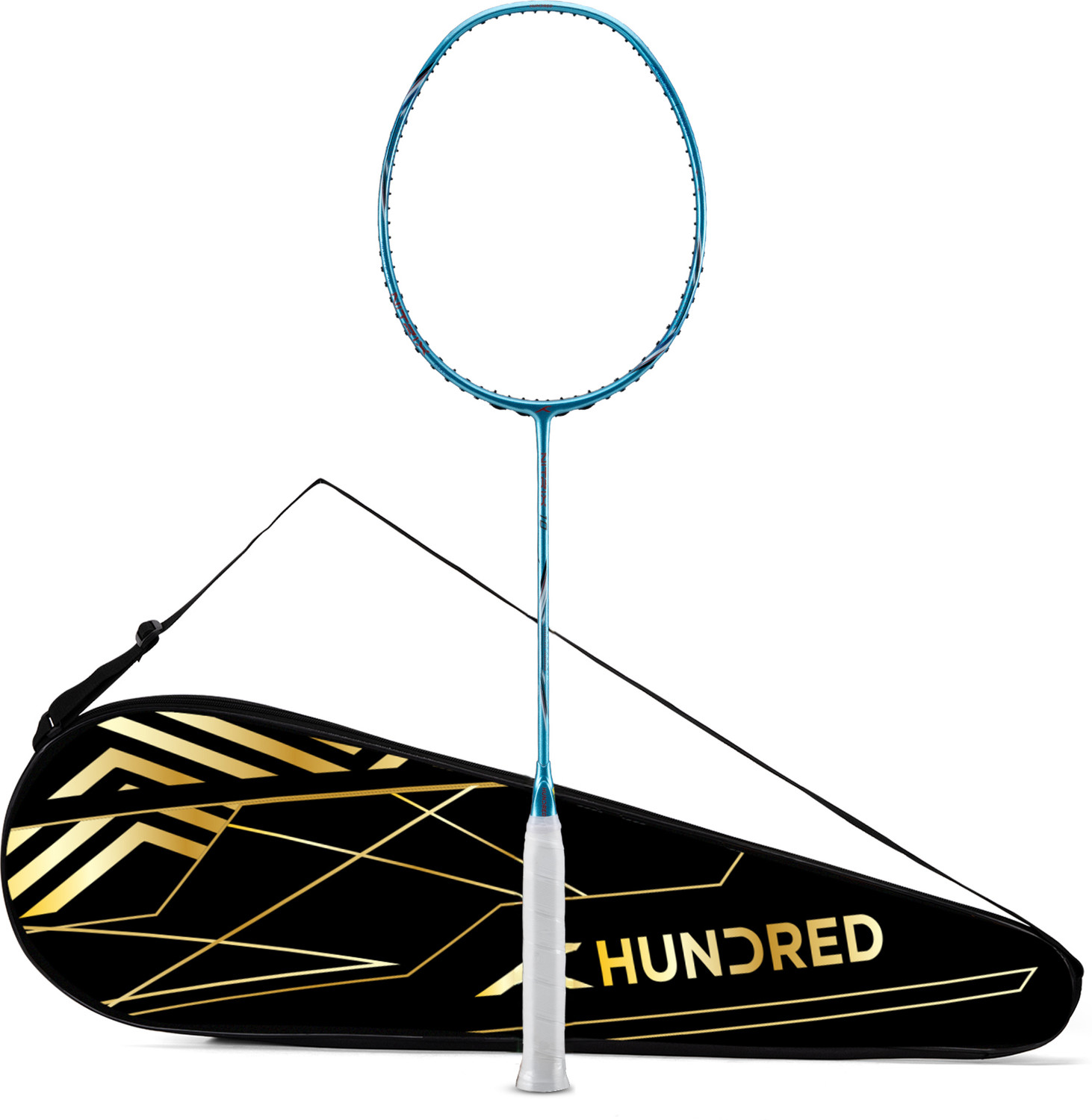 Image of apacs Fleet N Power 900 Silver, Blue Unstrung Badminton Racquet (Pack of: 1, 82 g)