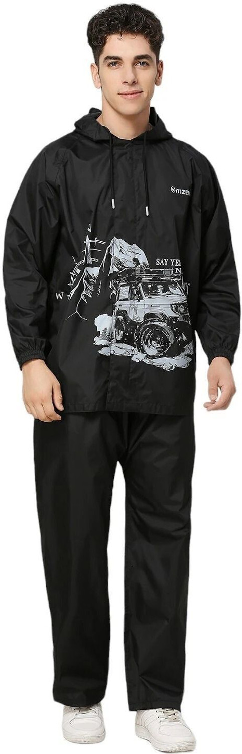 CITIZEN Graphic Print Men Raincoat