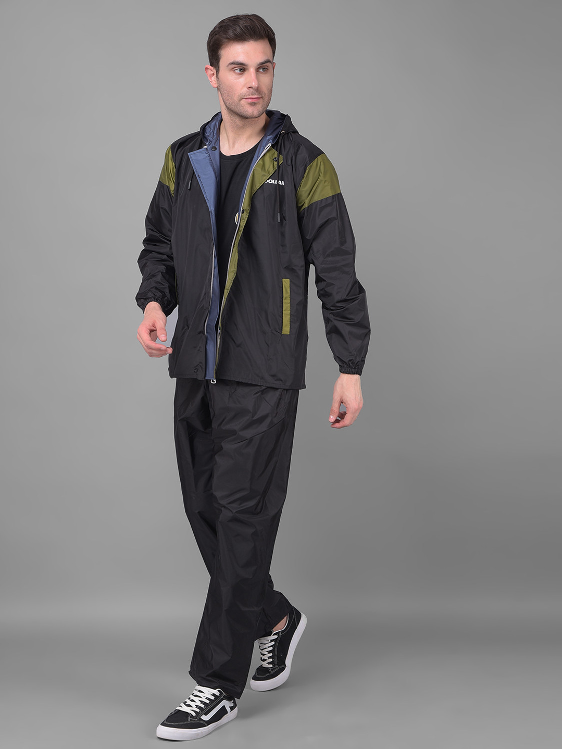 Image of Mia Fashion Solid Men Raincoat