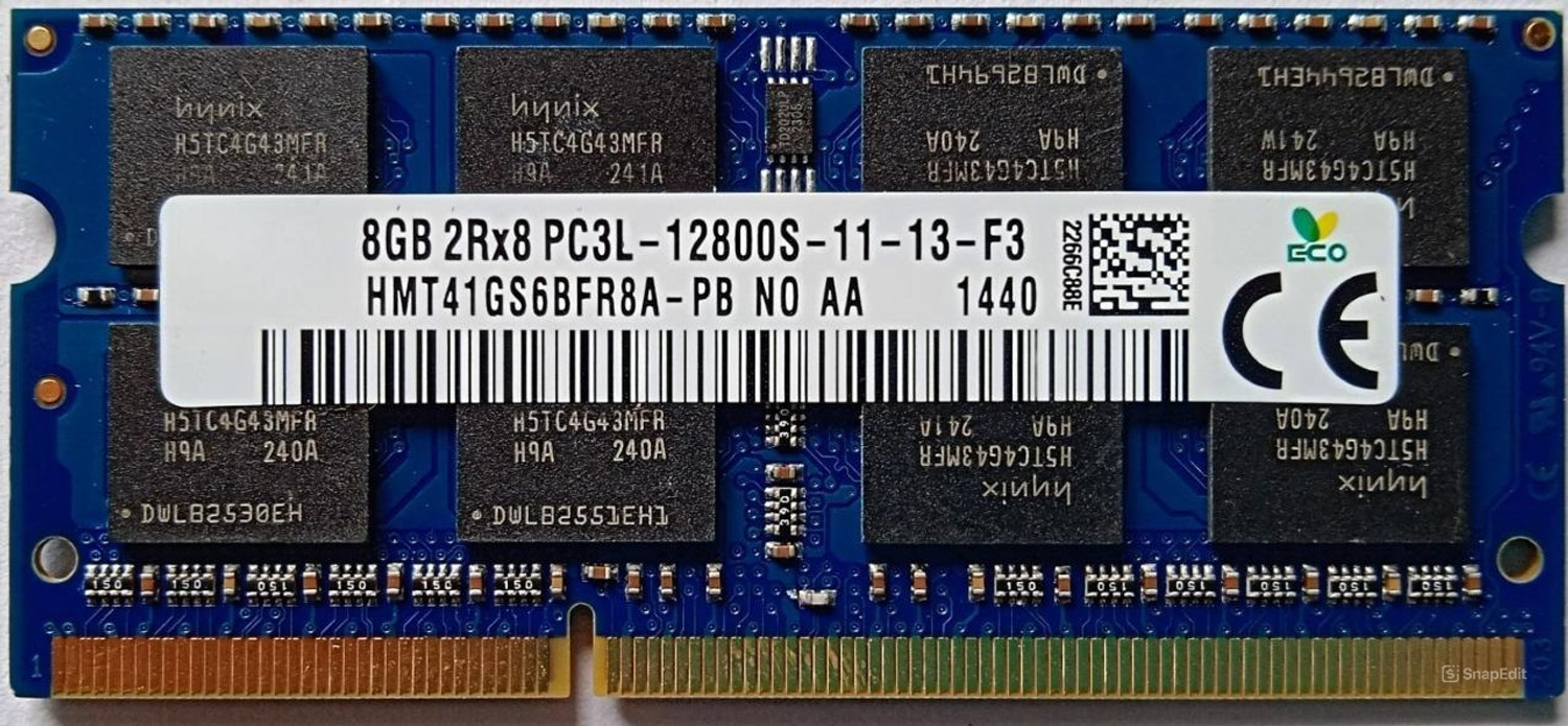 SK Hynix 8GB DDR3L Laptop RAM – 1600MHz CL11, 1.35V