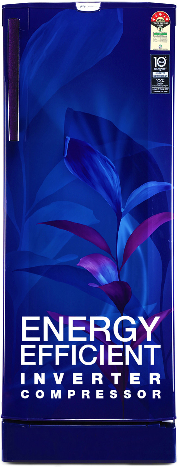 Image of Godrej 234 L Direct Cool Single Door 5 Star Refrigerator with Energy Efficient Inverter Compressor And Jumbo Vegetable Tra
