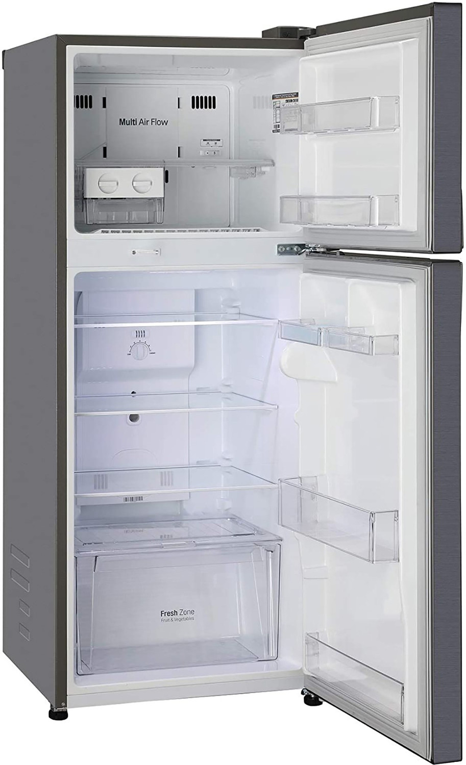Image of LG 242 L Frost Free Double Door 3 Star Refrigerator with DoorCooling+ & Smart Inverter Compressor