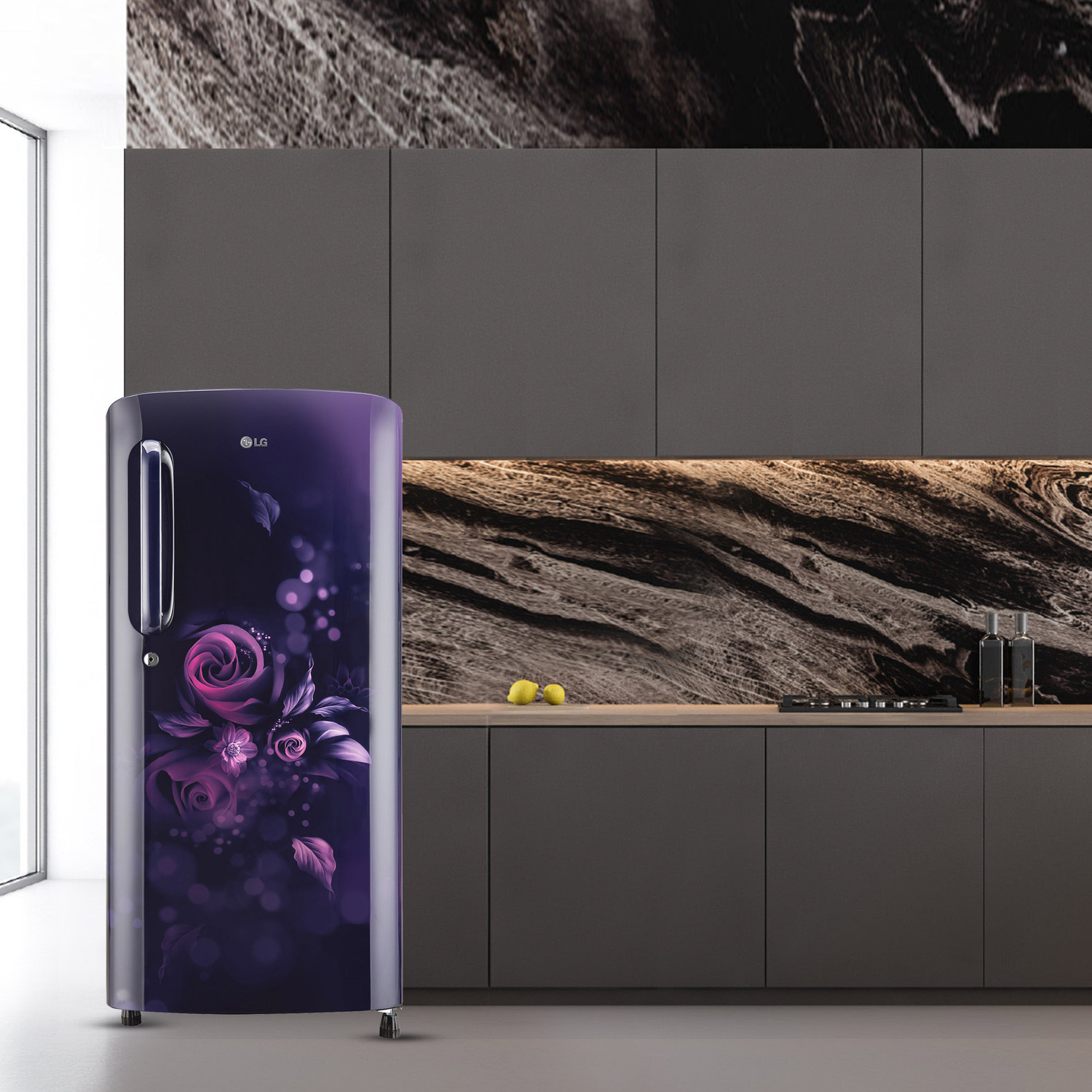 Image of LG 185 L Direct Cool Single Door 3 Star Refrigerator with Moist 'N' Fresh