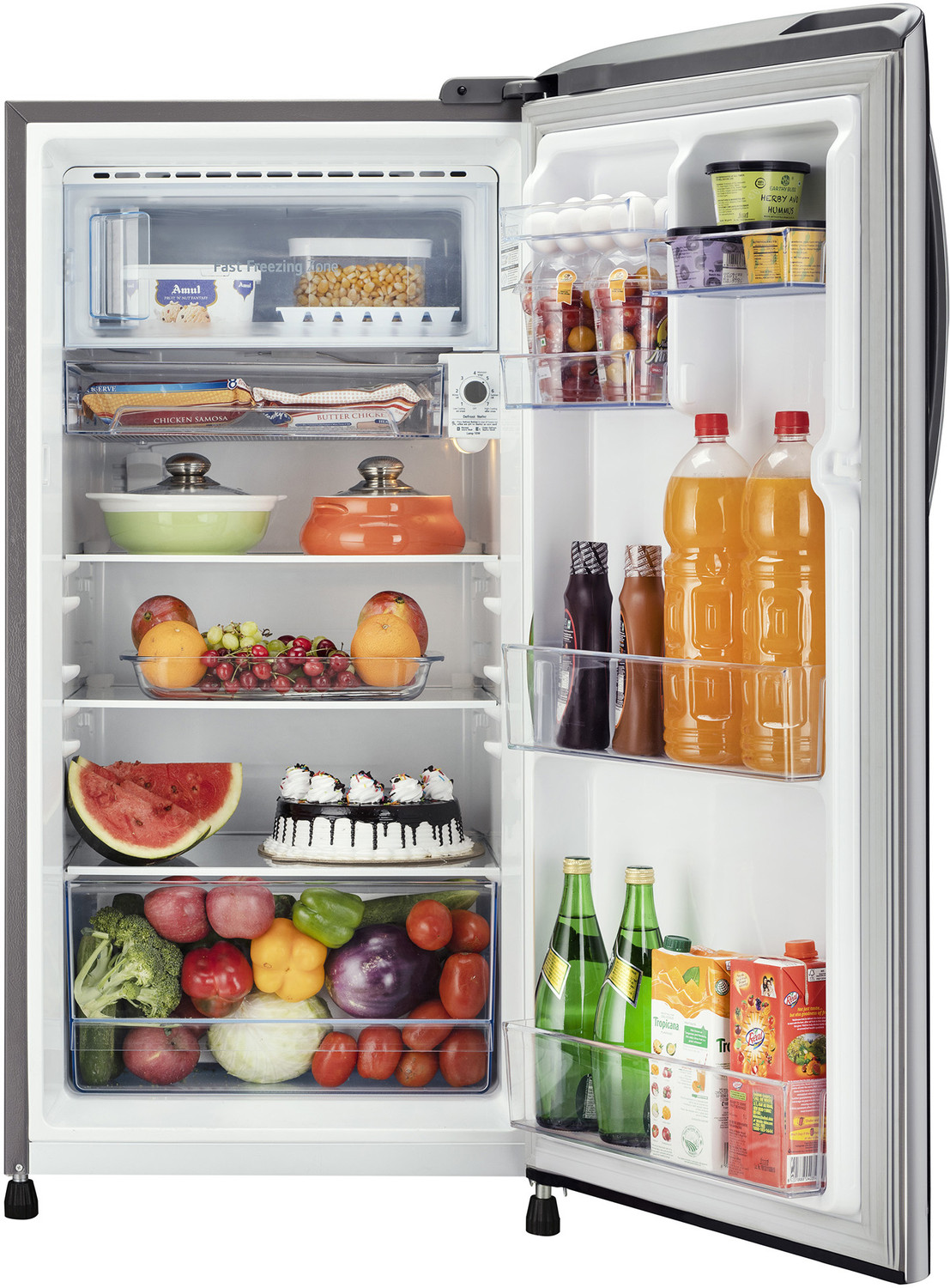 Image of LG 201 L Direct Cool Single Door 3 Star Refrigerator with Fast Ice Making