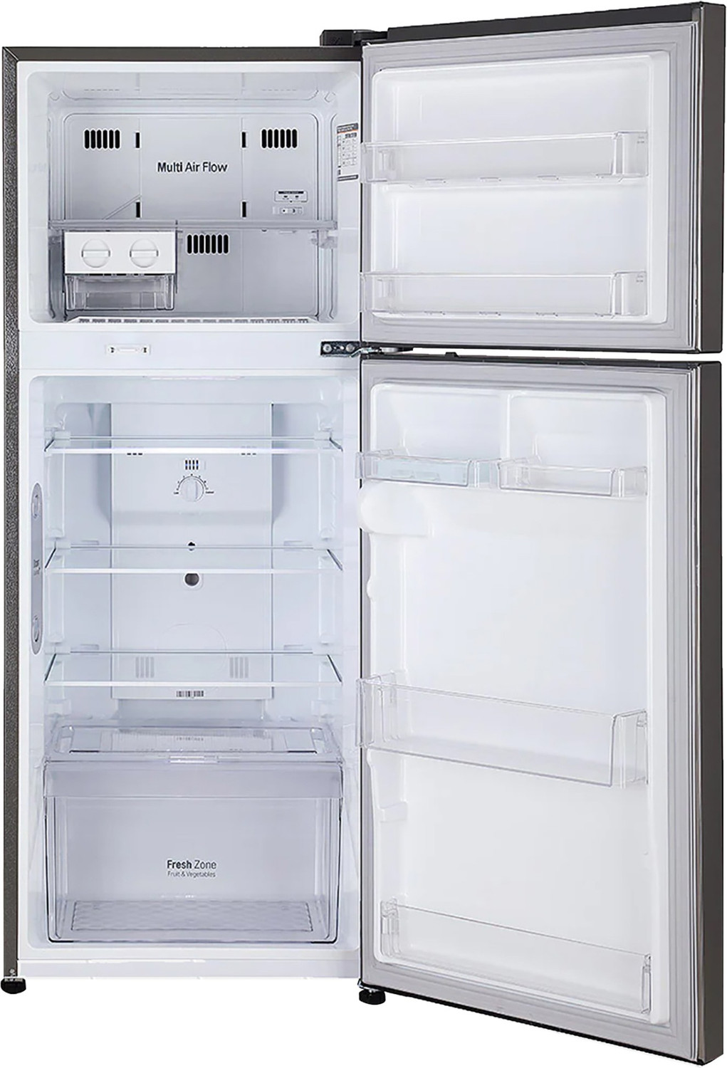 Image of LG 242 L Frost Free Double Door 3 Star Refrigerator with DoorCooling+ & Smart Inverter Compressor