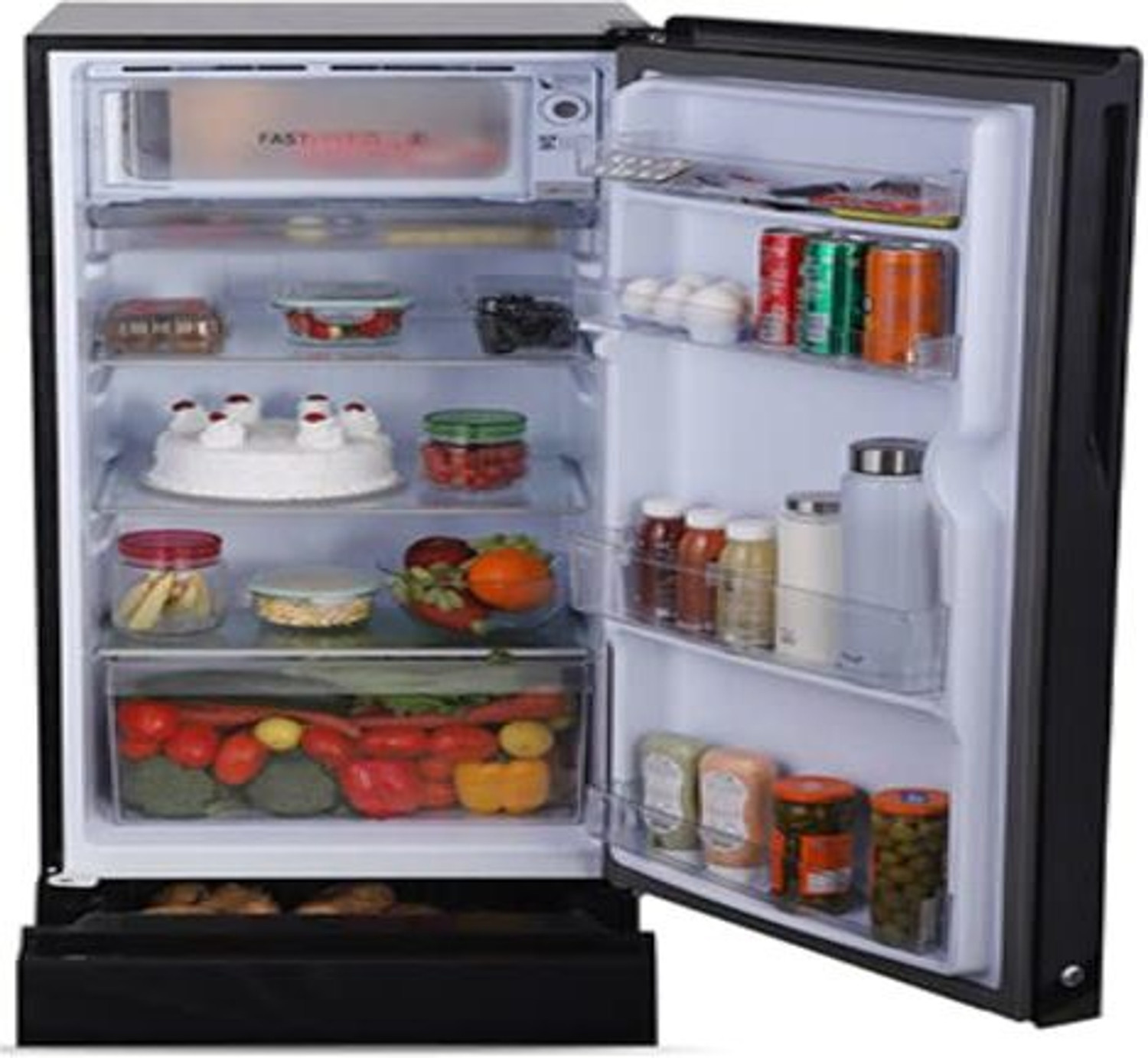 Image of Haier 192 L Direct Cool Single Door 3 Star Refrigerator with Base Drawer