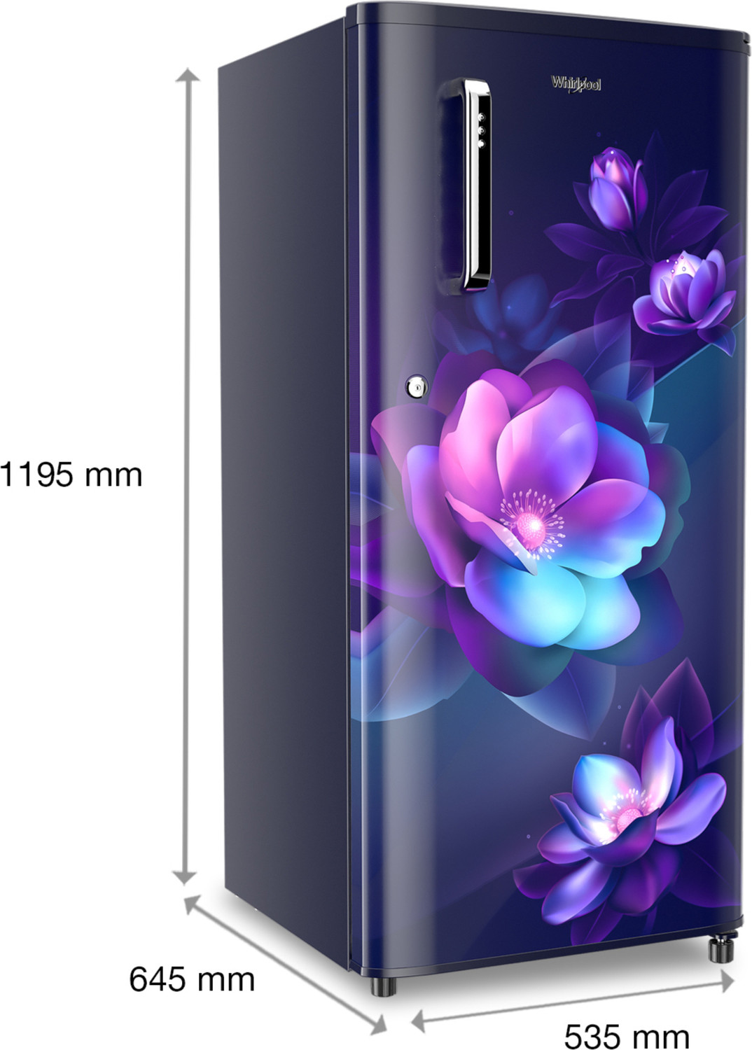 Image of Whirlpool 190 L Direct Cool Single Door 2 Star Refrigerator