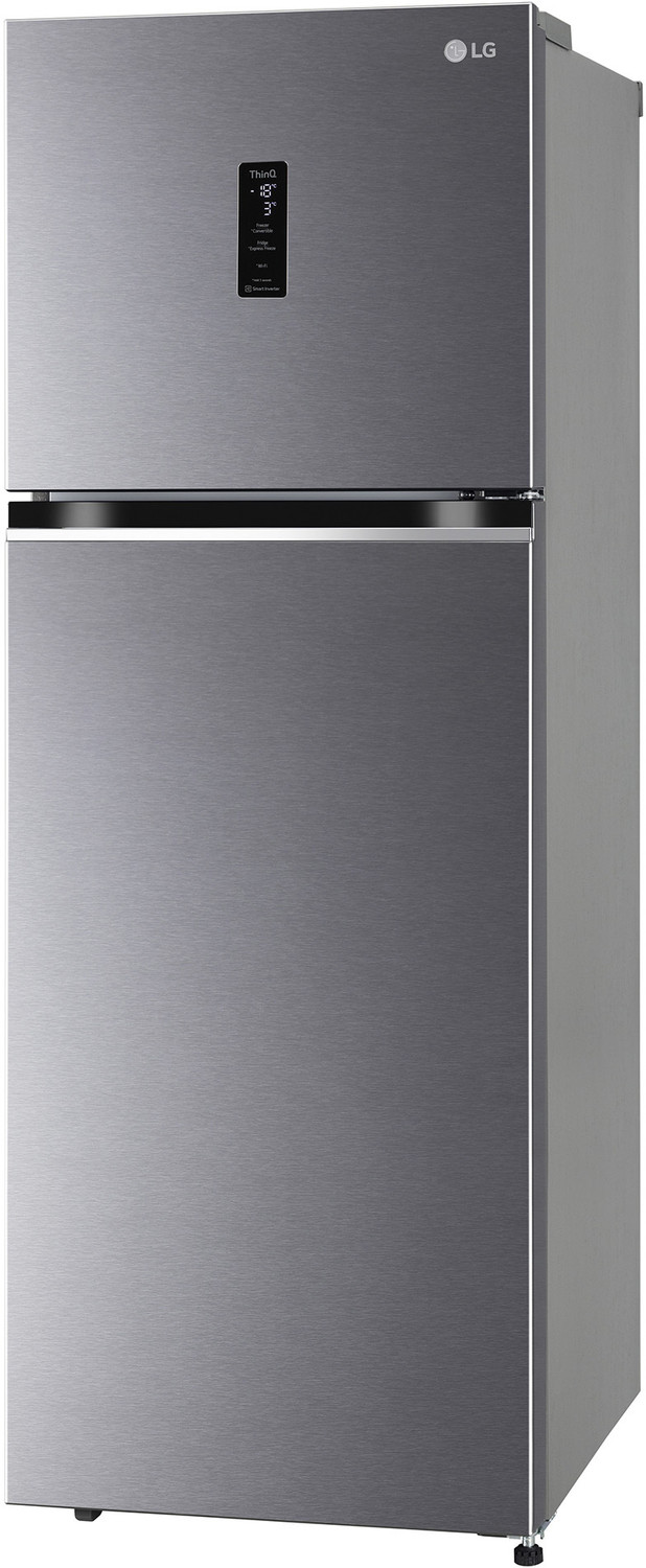 Image of LG 343 L Frost Free Double Door 3 Star Convertible Refrigerator with Wi-Fi, DoorCooling+, Smart Inverter Compressor and External LED Display