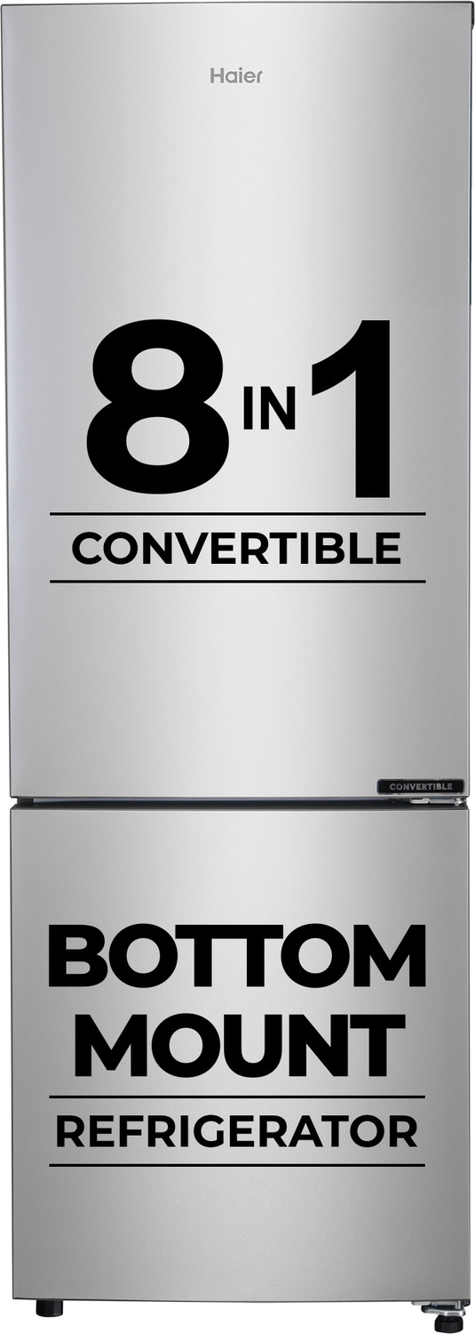 Haier 237 L Frost Free Double Door 2 Star Convertible Refrigerator