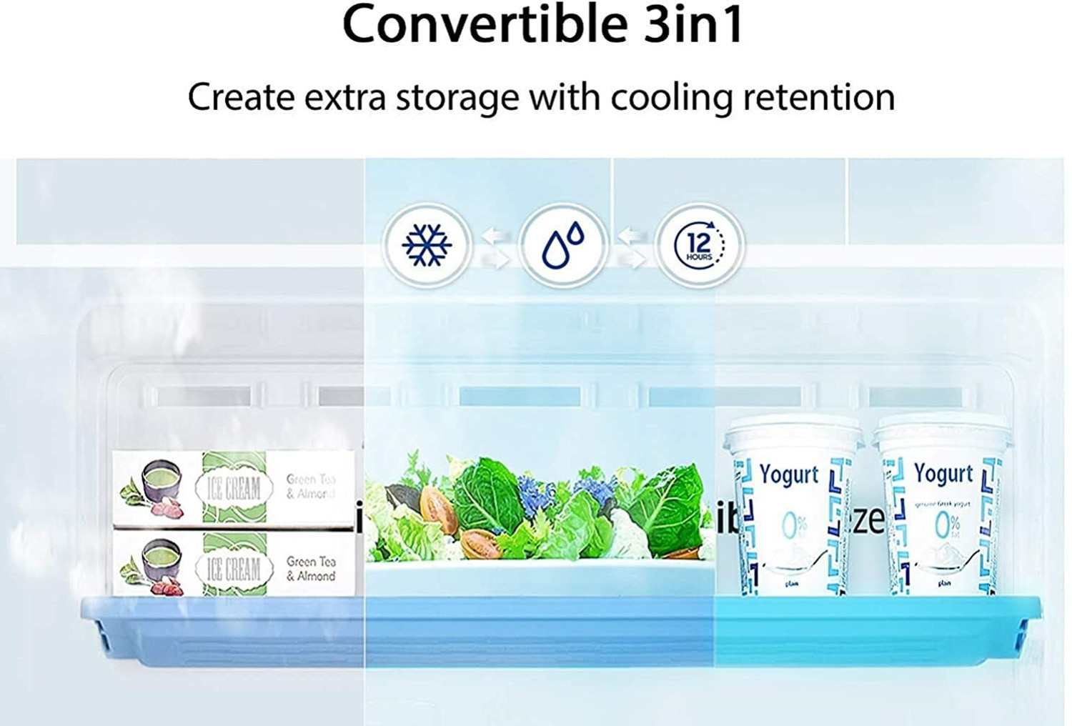 Image of Samsung 236 L Frost Free Double Door 3 Star Convertible Refrigerator with Digital Inverter and Display