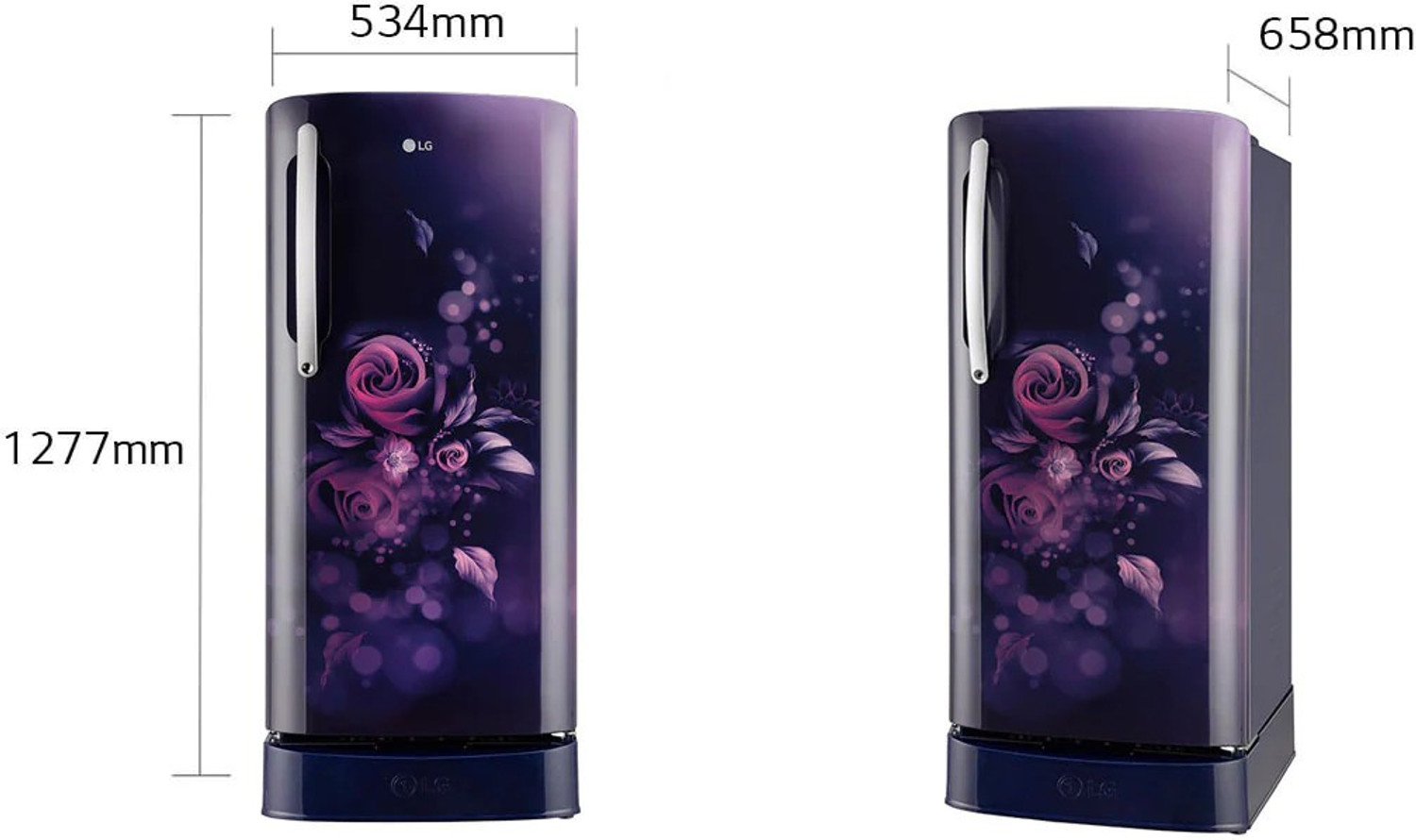 Image of LG 201 L Direct Cool Single Door 5 Star Refrigerator